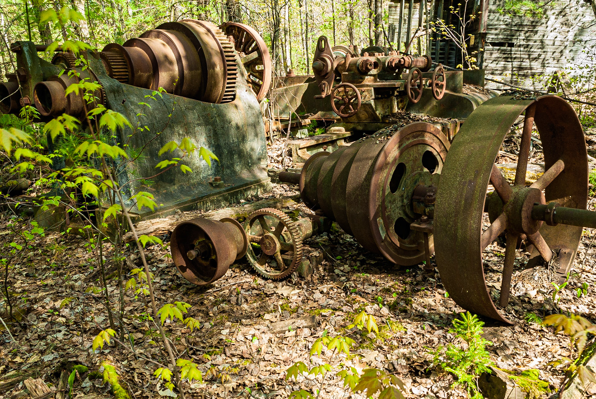 Old Quarry lathe, different angle