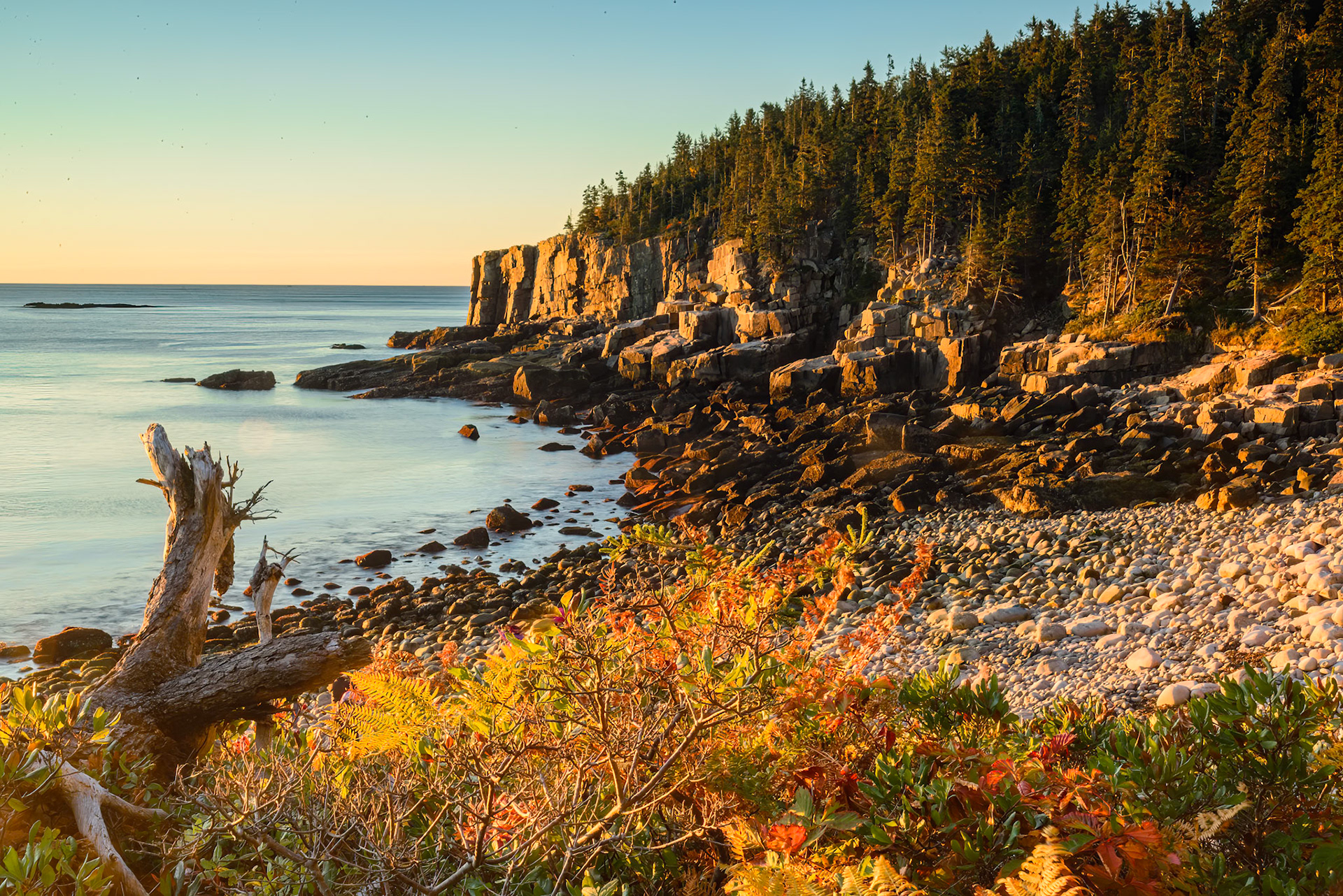DTGD18686 Sunrise, Coast of Maine, Acadia Nat'l Park