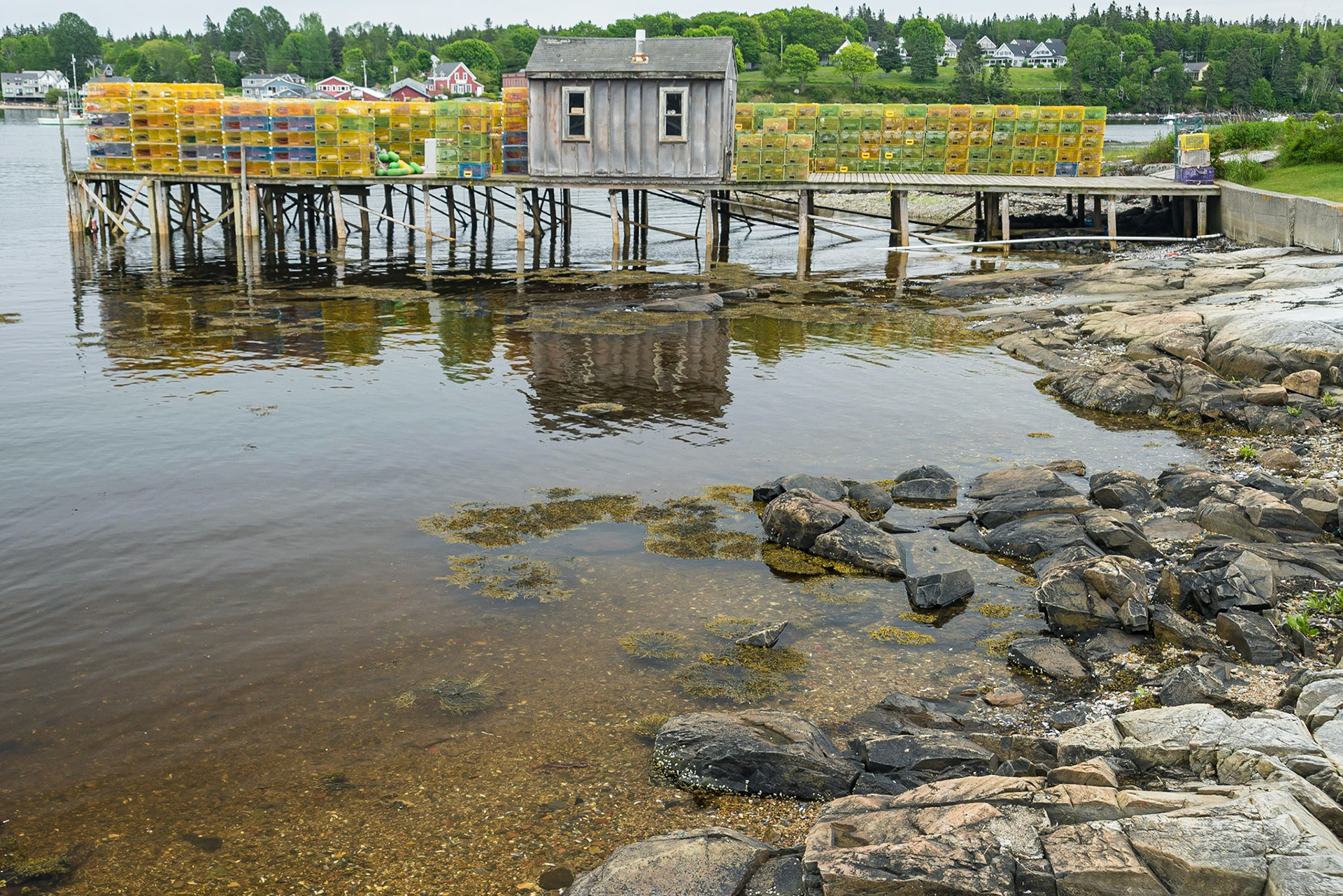 DTGD15282 Fishing Pier, Bass Harbor