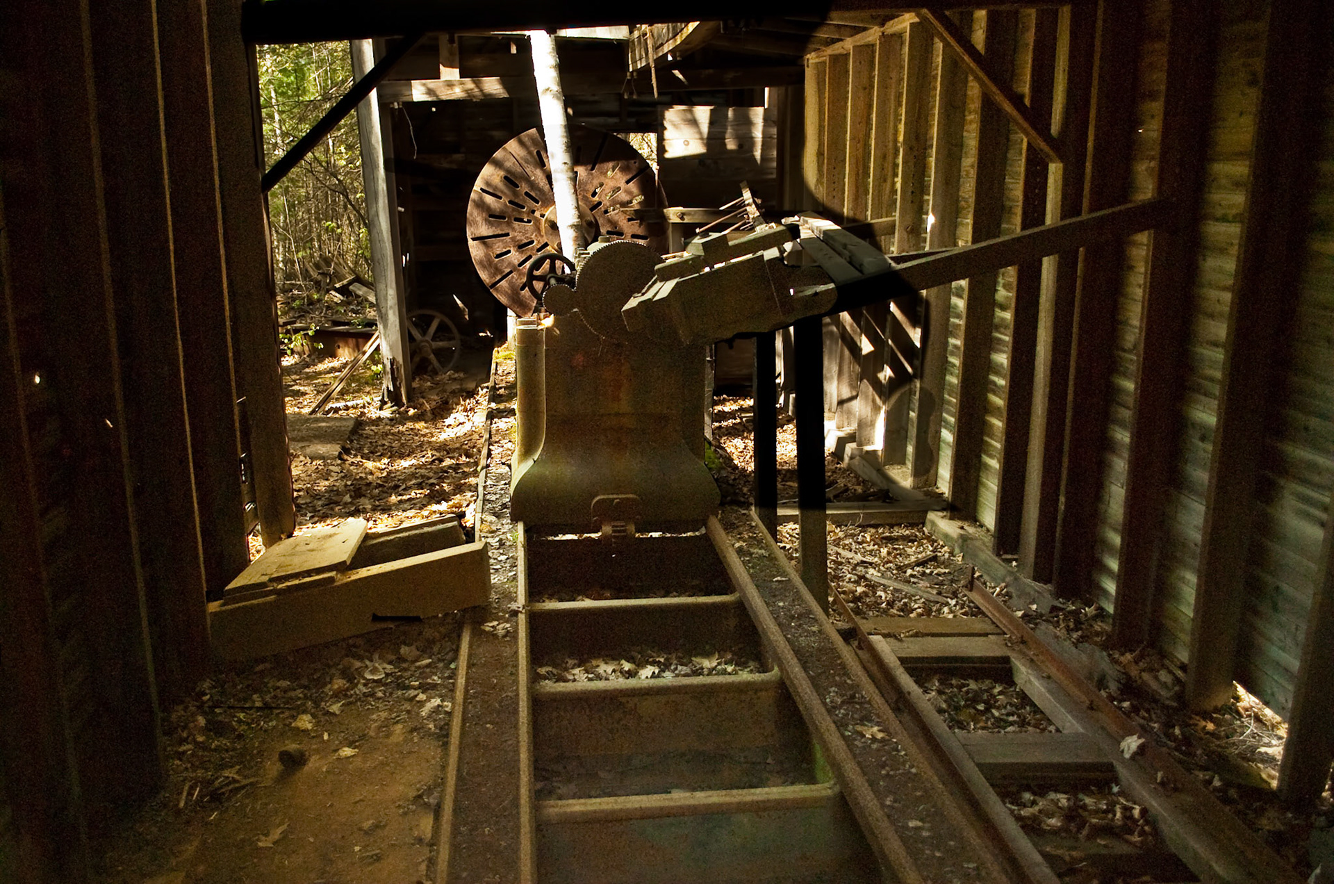 Old Granite Lathe @ Redstone Quarry