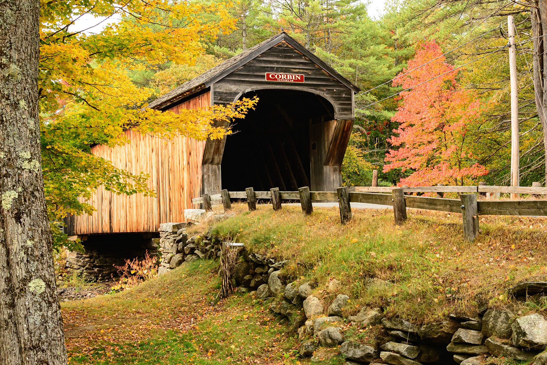 DTGD33538 Corbin covered Bridge over Sugar River, NH