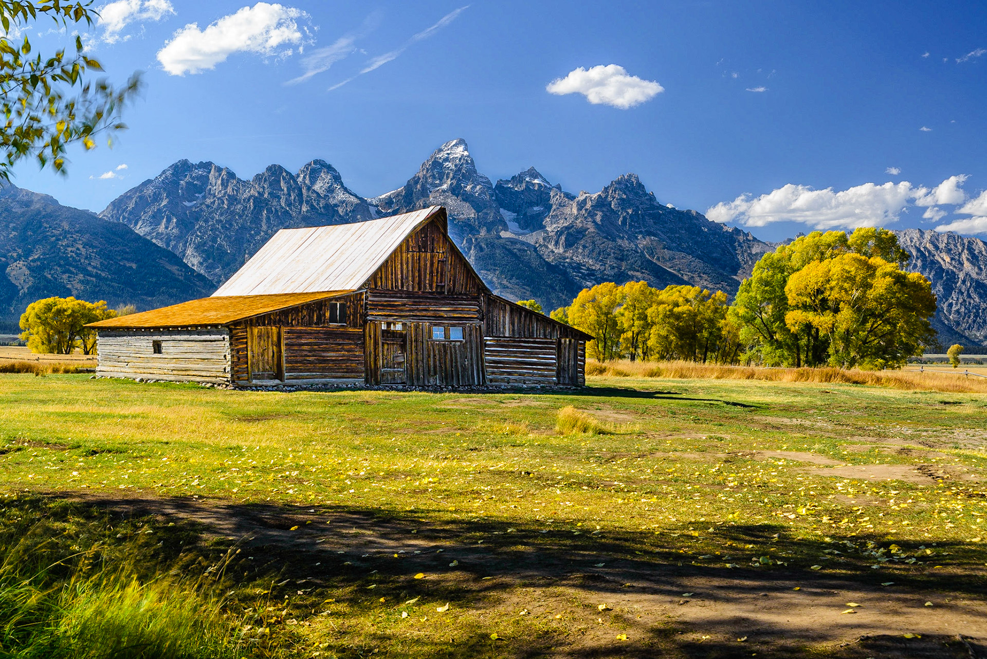 DTGD21138 T.A. Moulton Barn,  Mormon Row, WY.