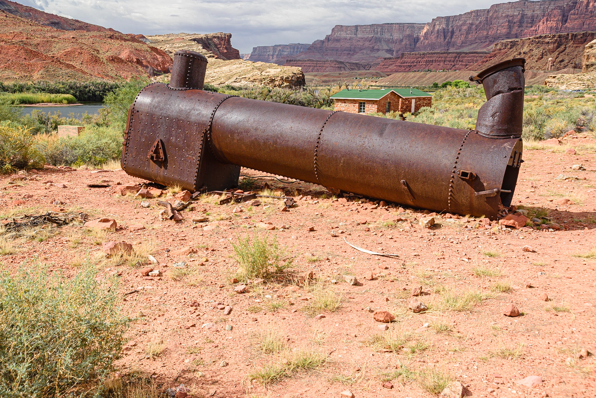DTGD22436 Old Boiler, Lee's Ferry, AZ