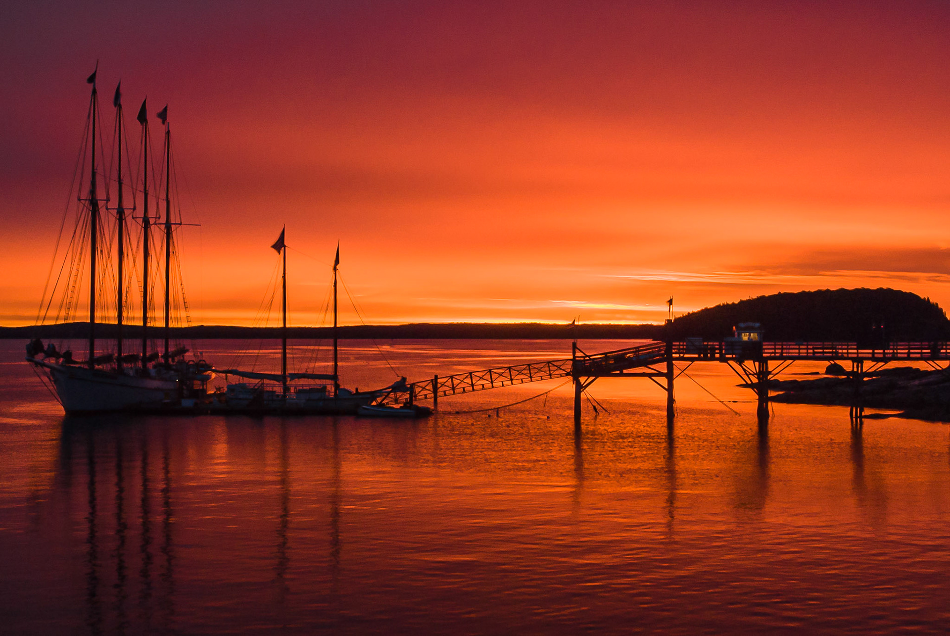 Sunrise in Bar Harbor