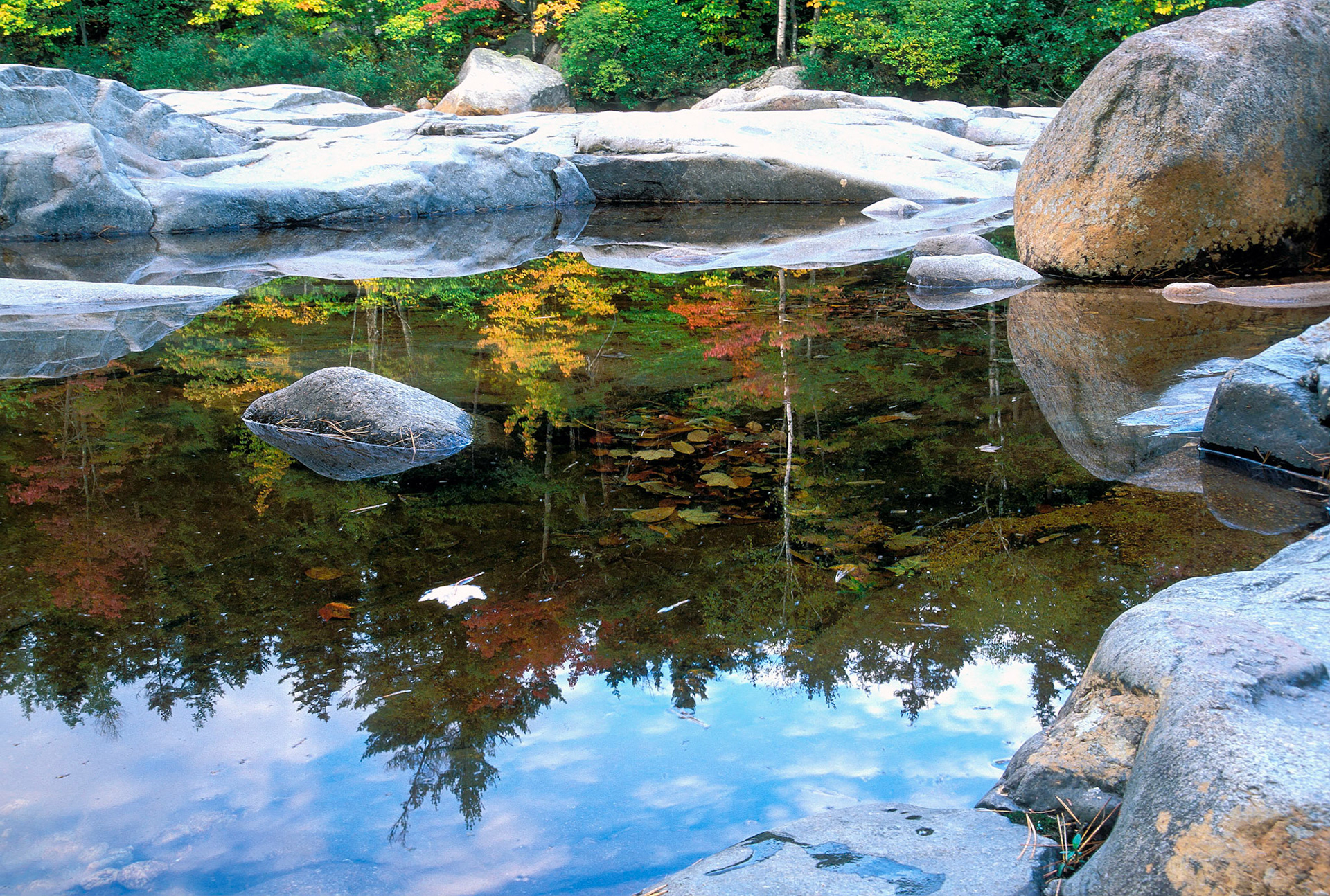 DTG00113 Swift River Pond Reflections