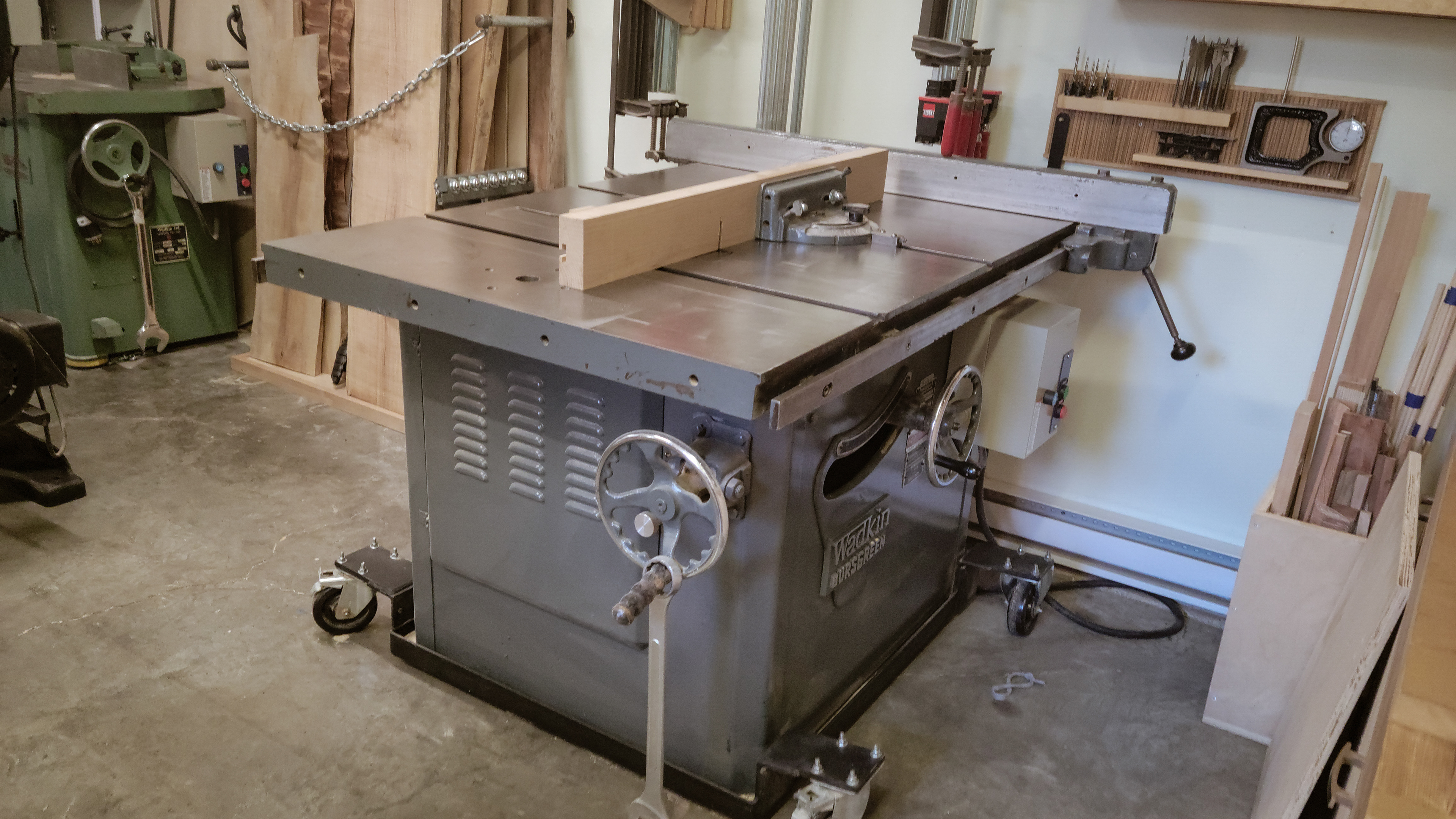 Wadkin Bursgreen ASG14 Table Saw