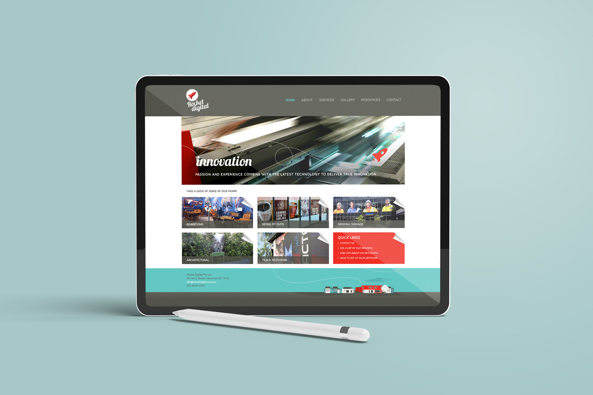 Rocket Digital Website