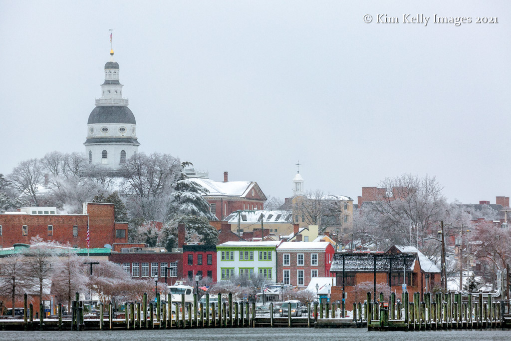 Winter Storm Over Annapolis