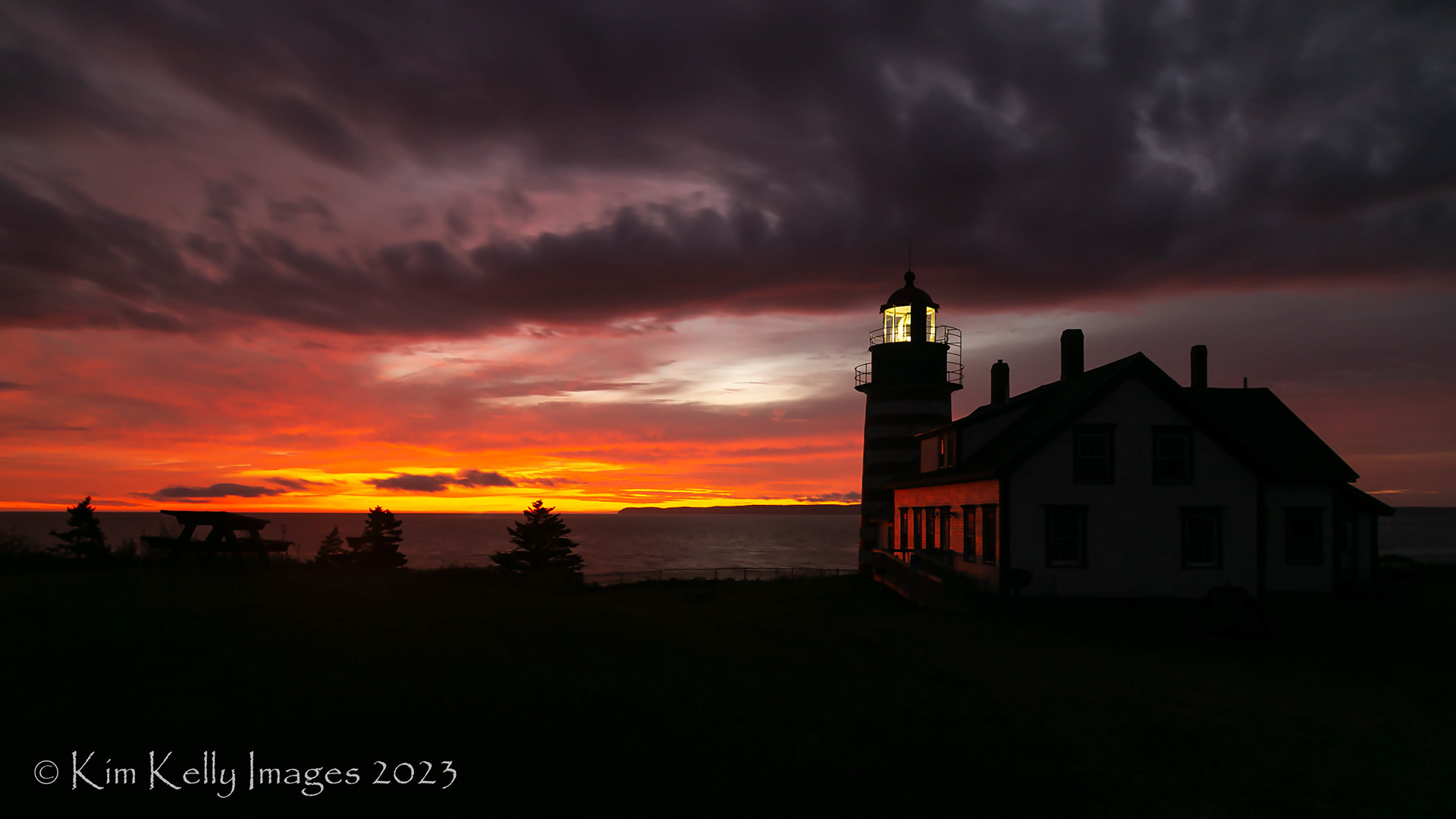Dawn Touches West Quoddy Light