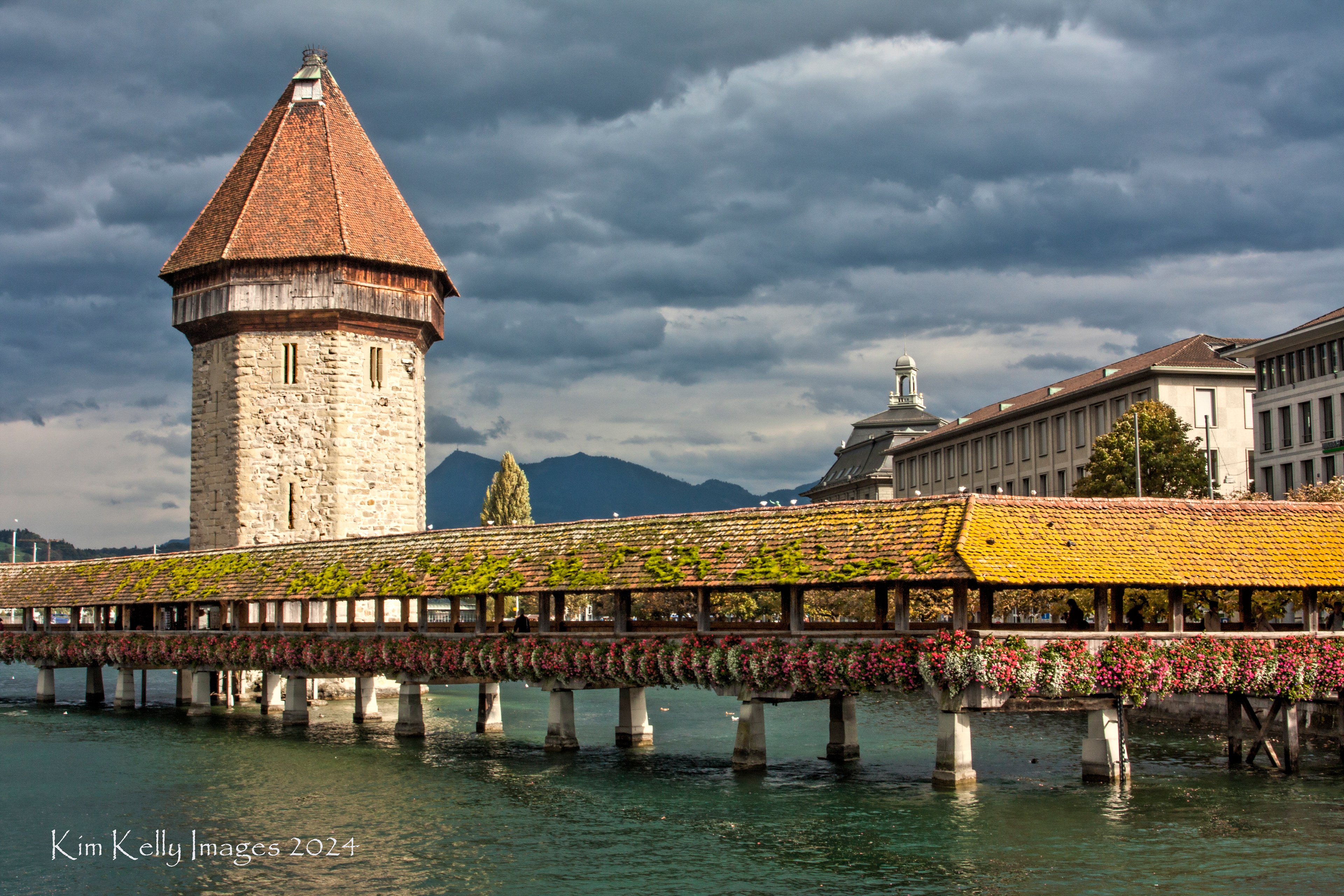 Kappelbrucke of Lucerne - Switzerland