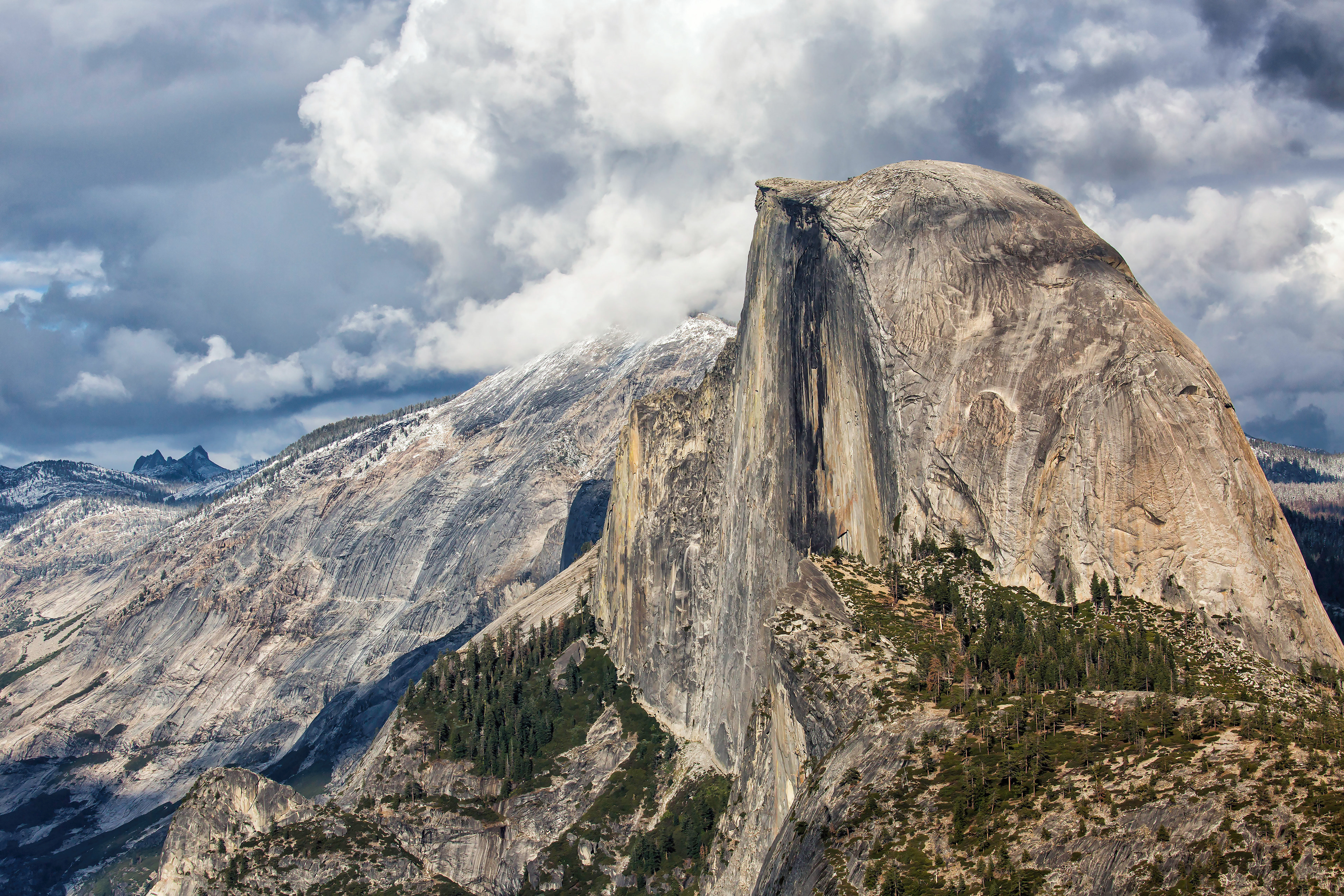 A View of Half Dome from Glacier Point
