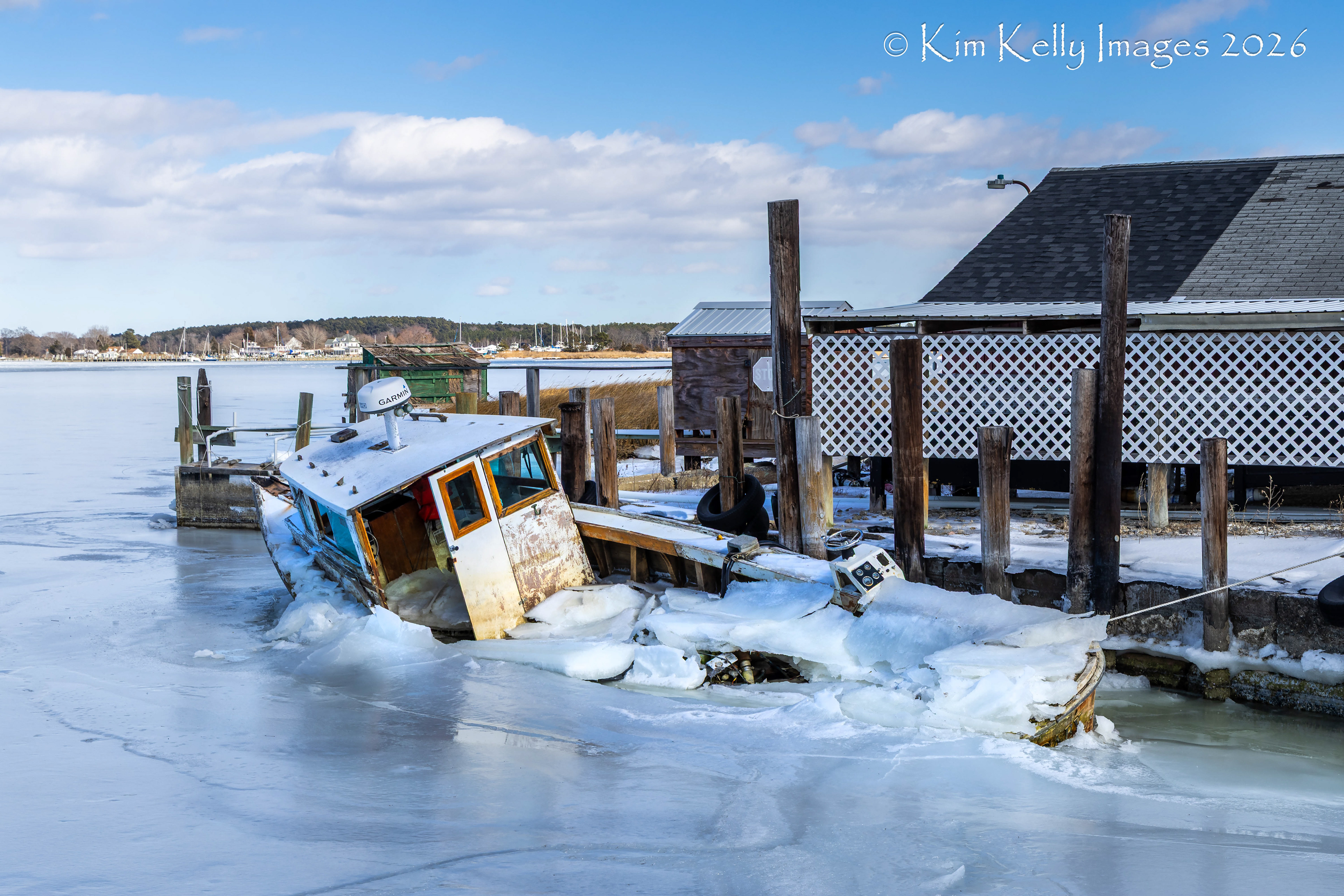 Scuttled by Ice on Taylor's Island