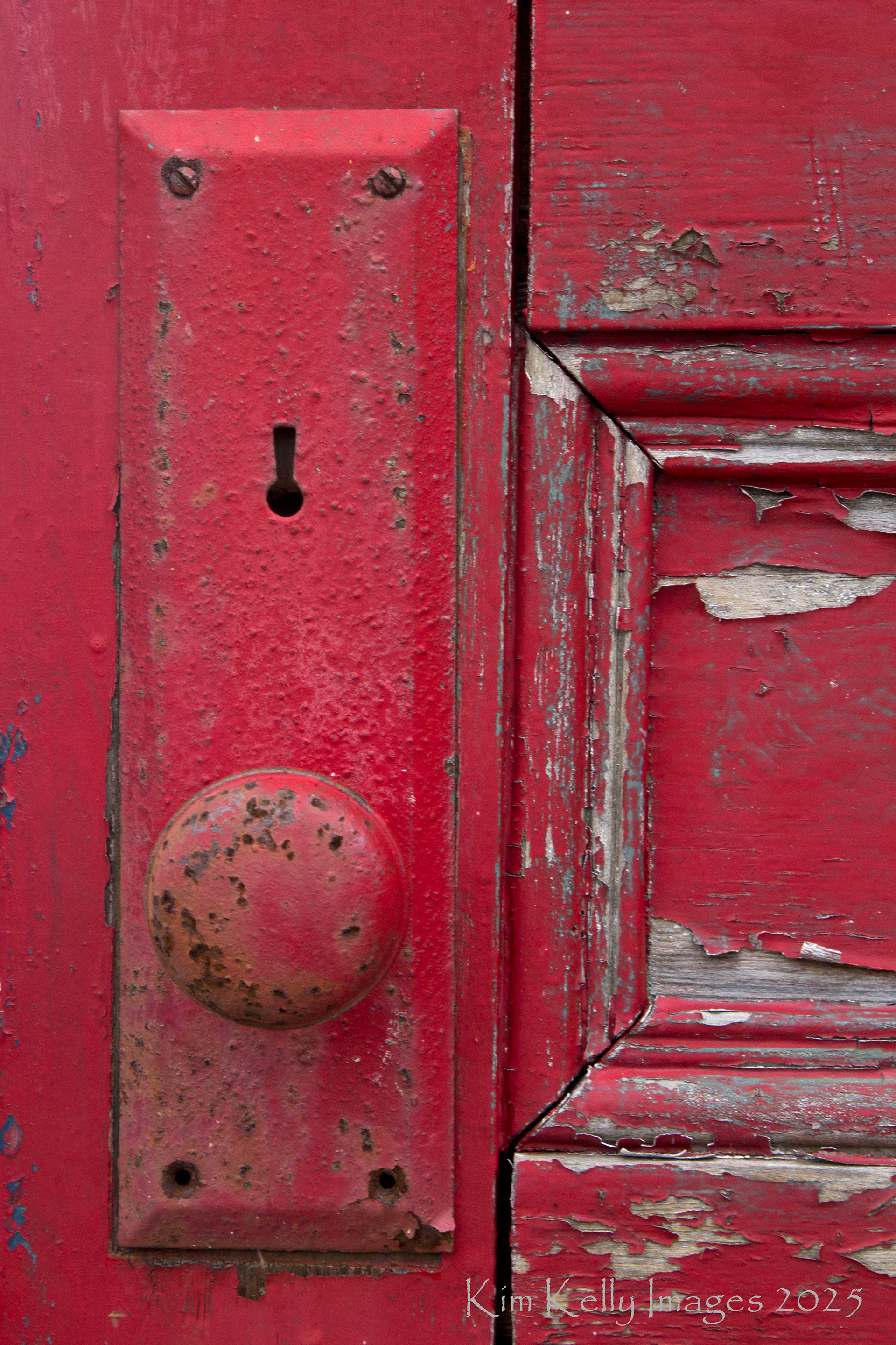 Red Door Knob