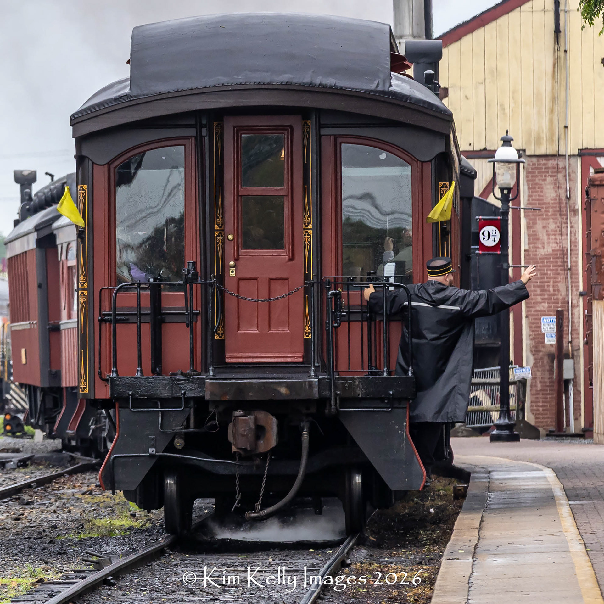 Departing Platform Nine and Three Quarters