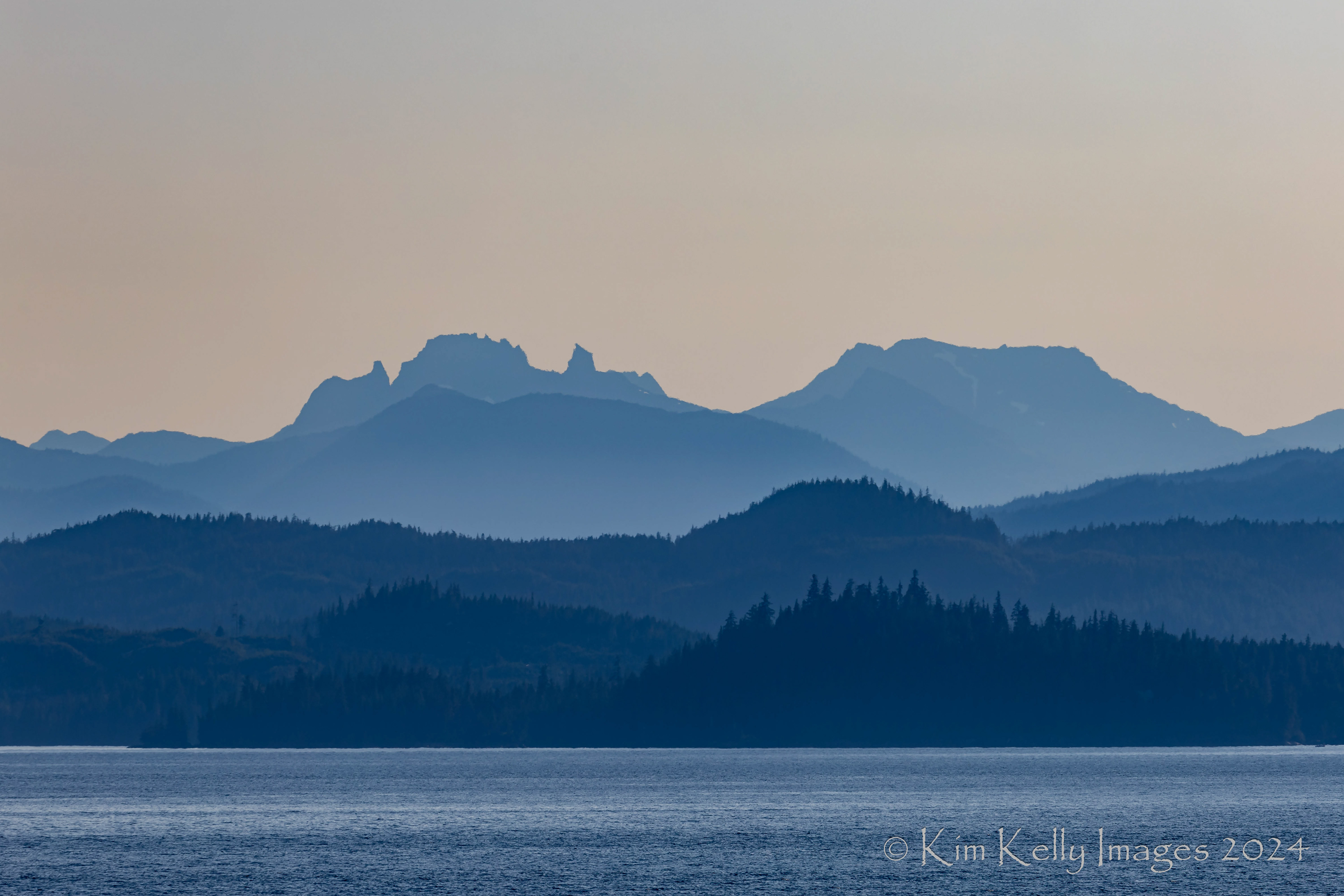 Mountain Layers - Juneau Alaska