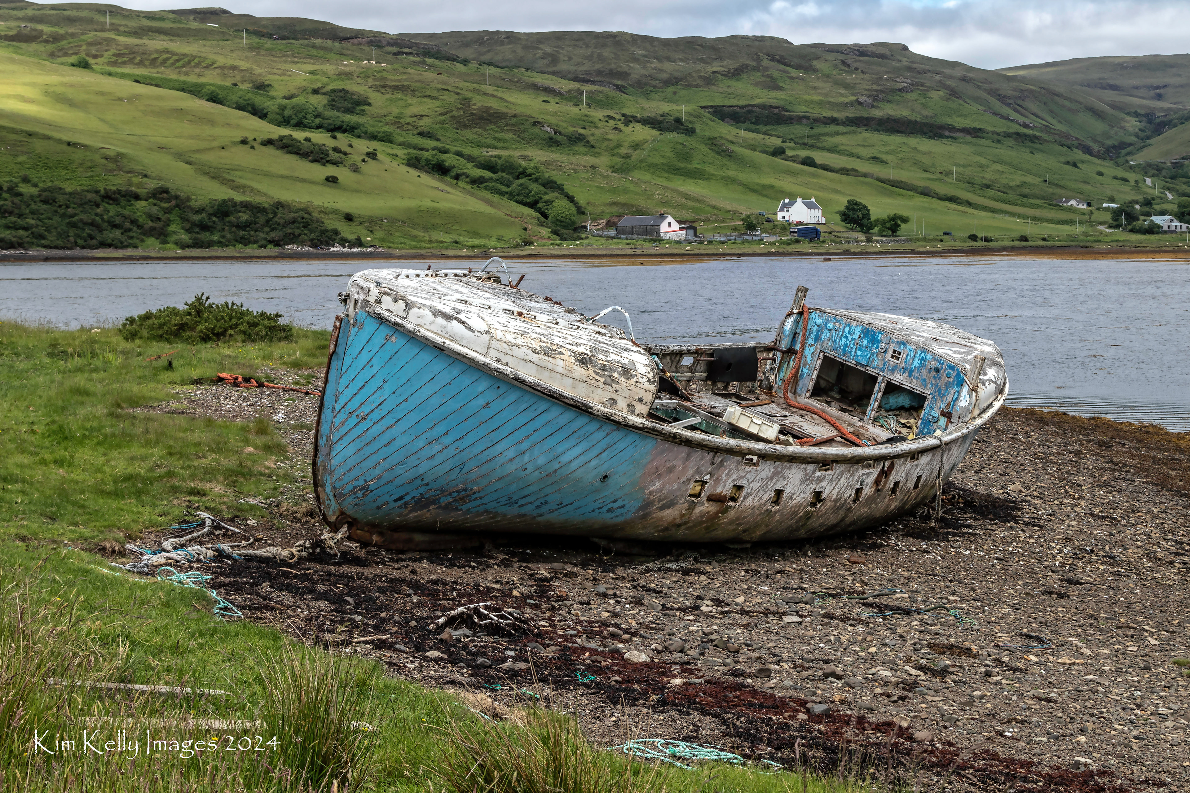 Blue Wreck at Markesdale
