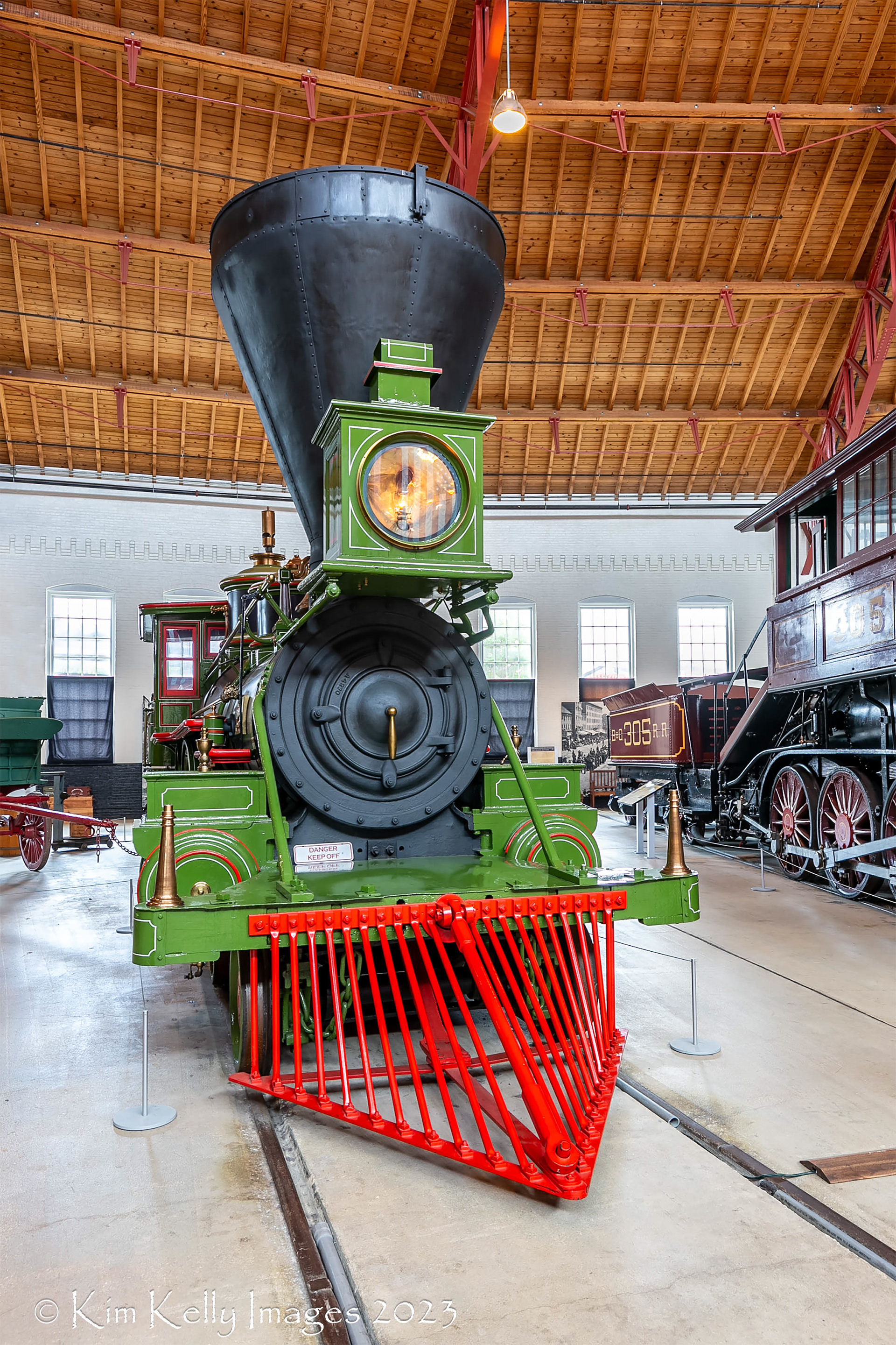 Engine No. 25 in the Roundhouse