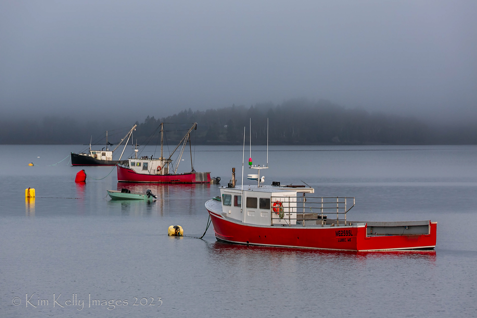 Lobster Vessels of Lubec Maine