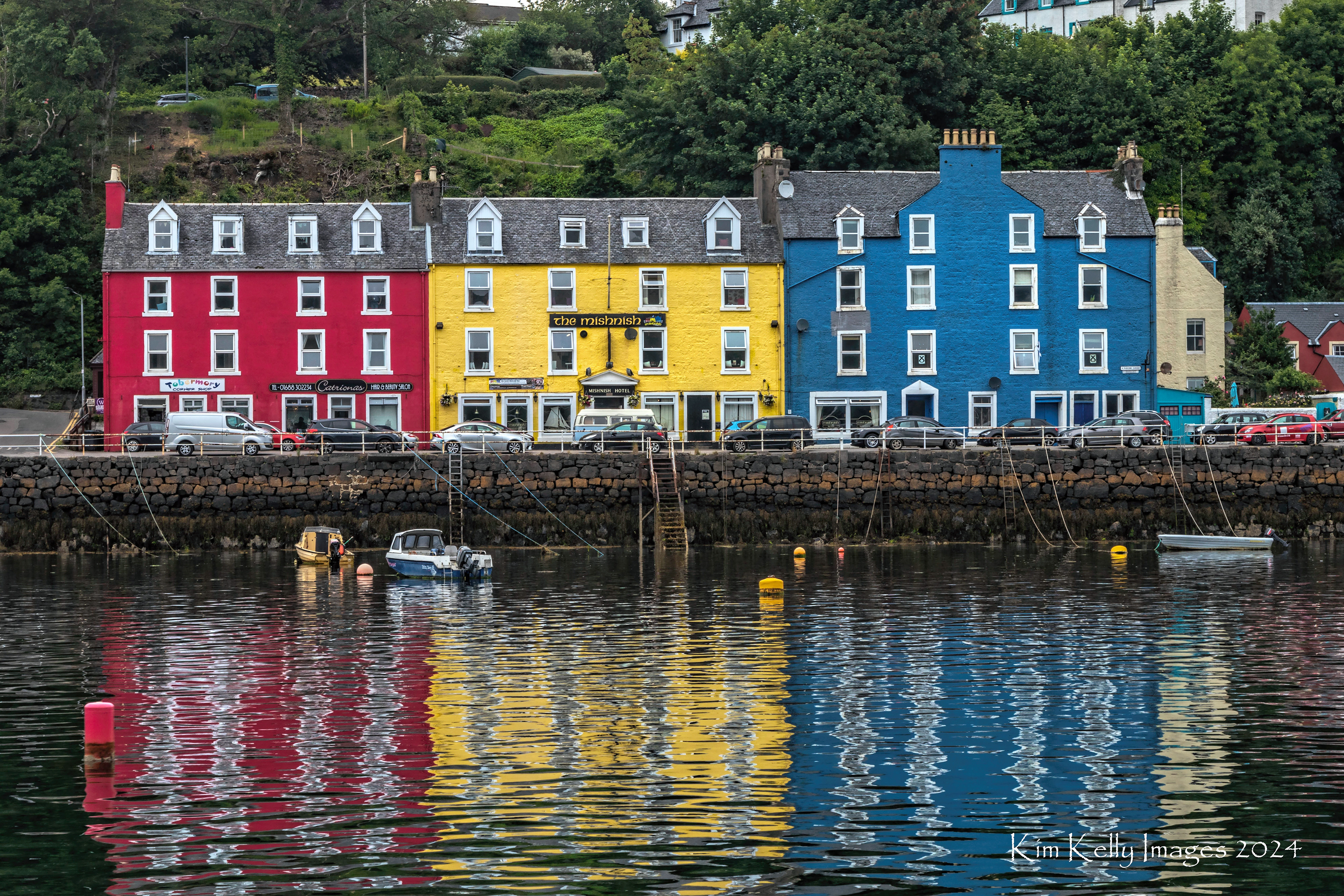 Primary Colors of Tobermory - Scotland