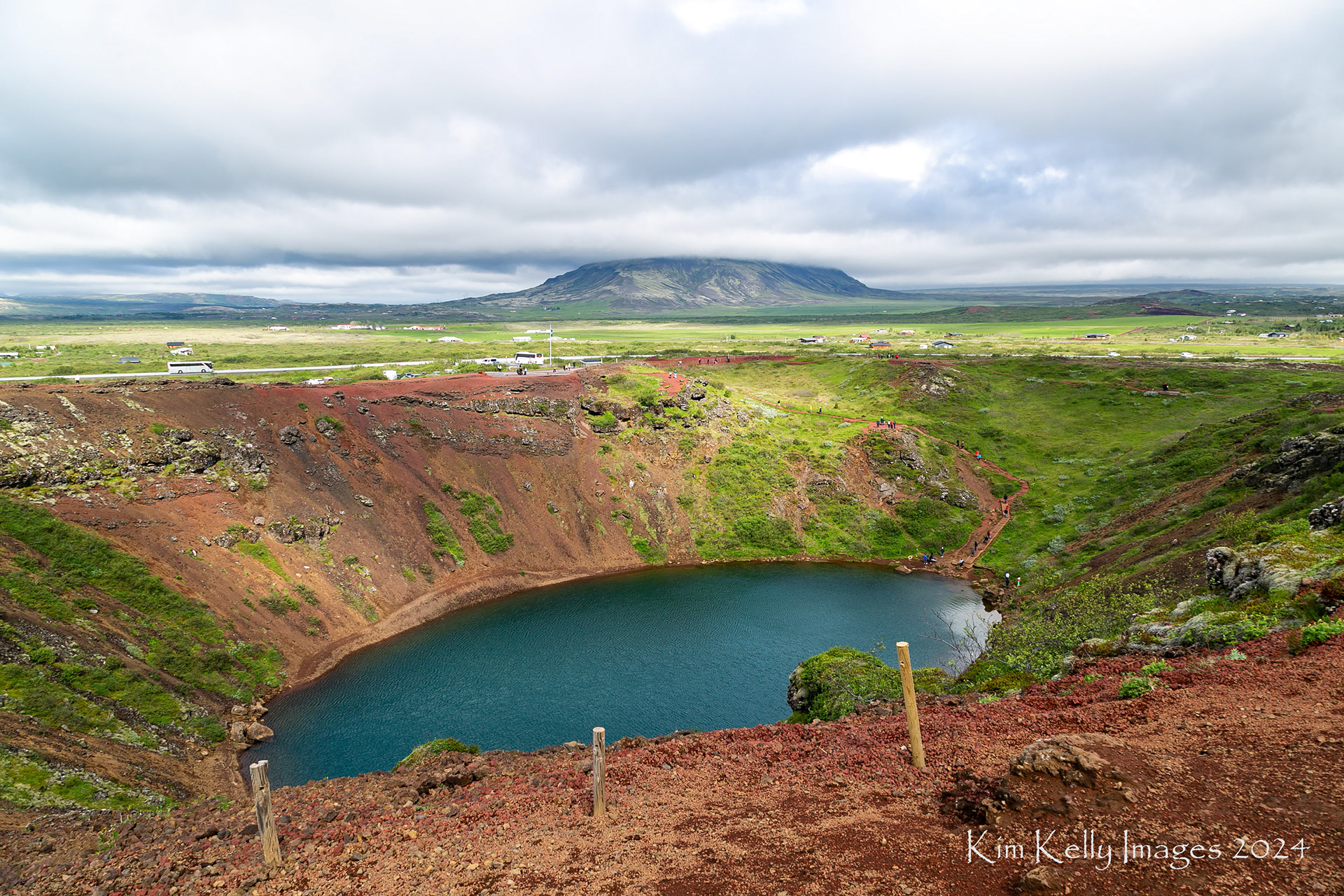Craters and Mountains - Iceland