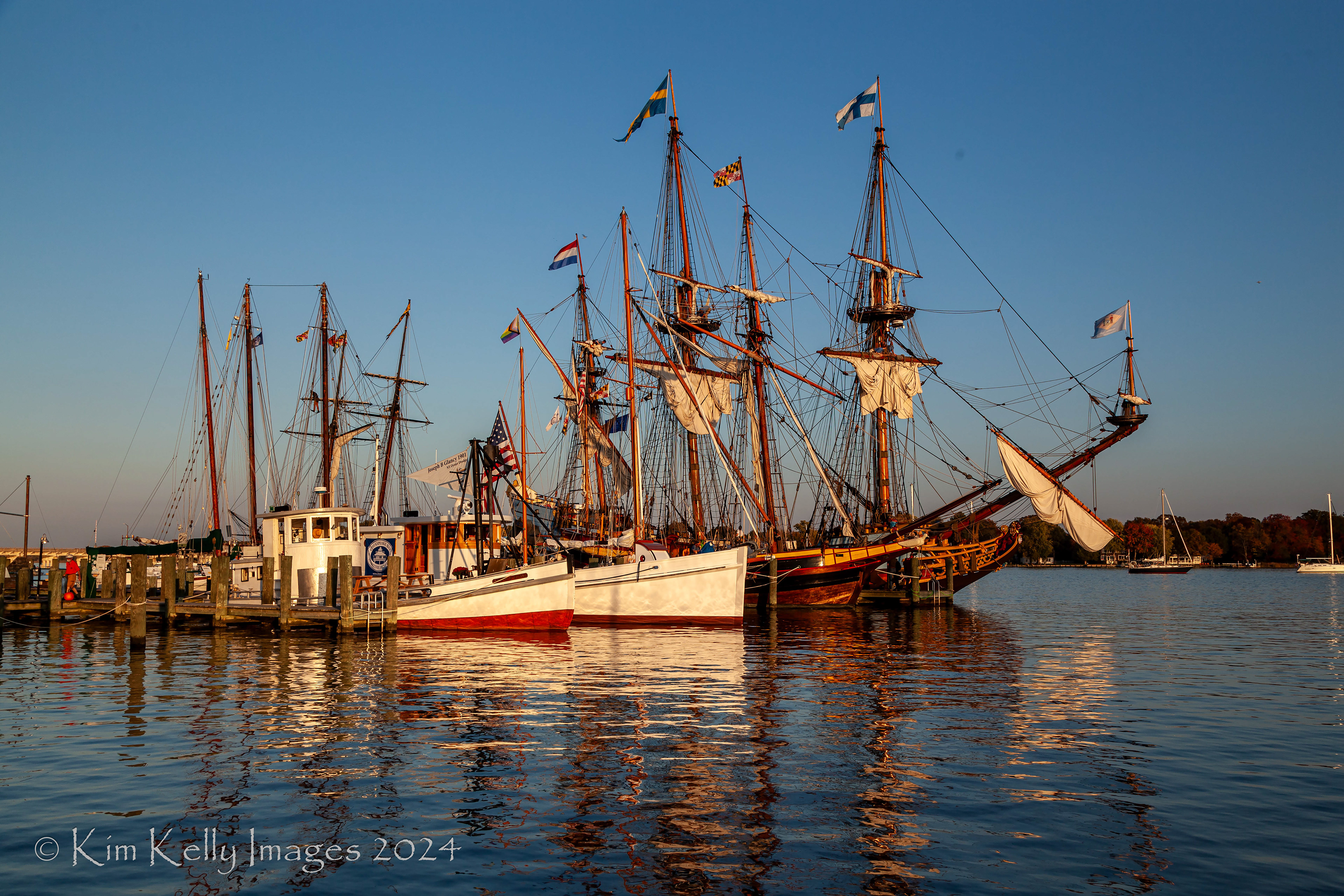 Evening Glow at Downrigging