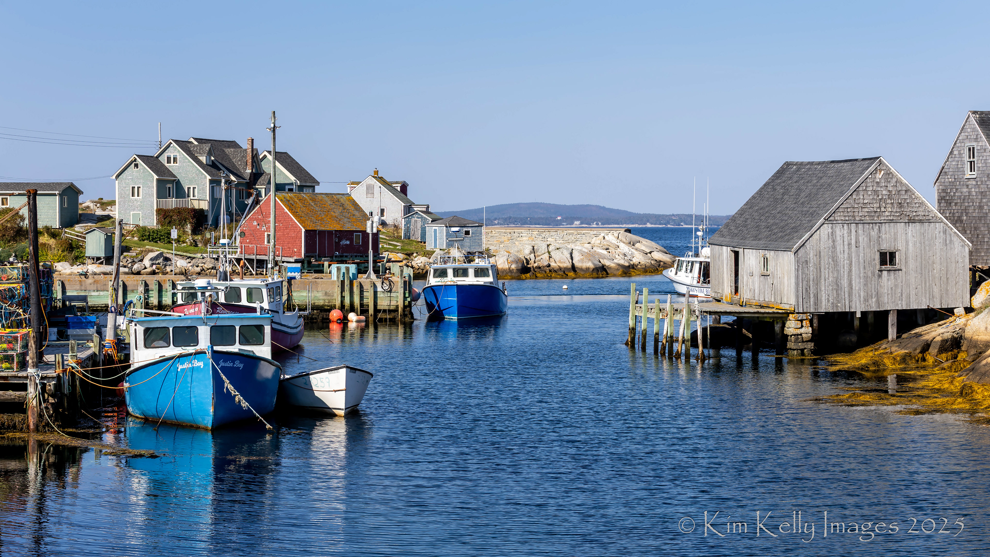 Peggy's Cove a Fishing Village off St. Margarets Bay