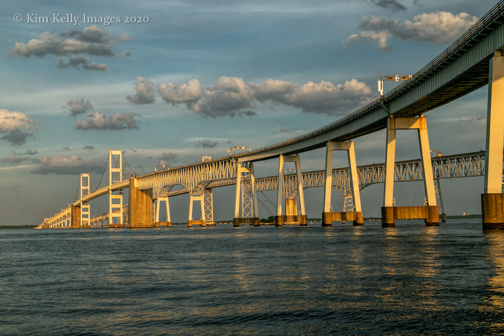 Evening Light Touches the Bay Bridge