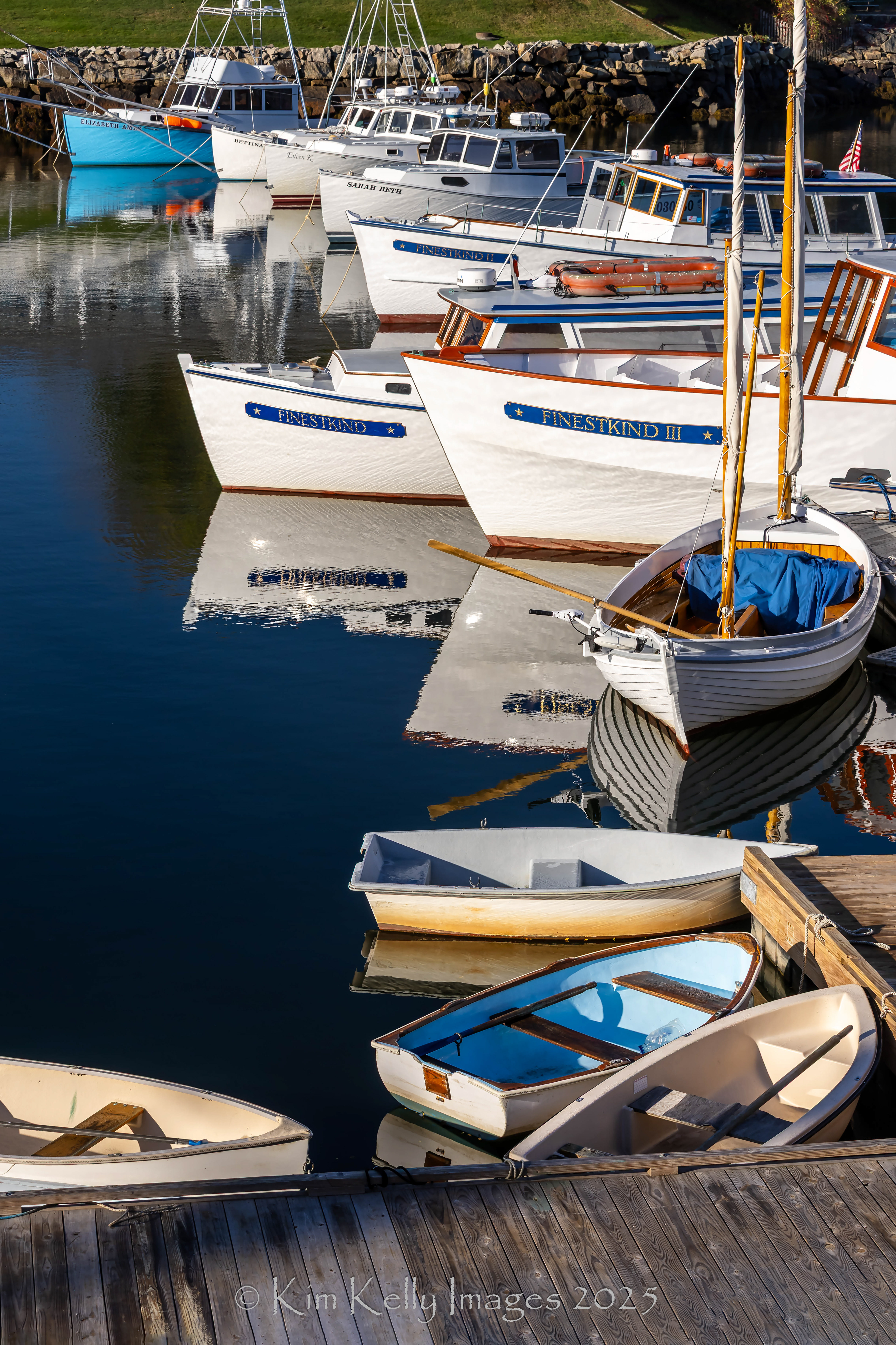 Congregation of Boats in Perkins Cove