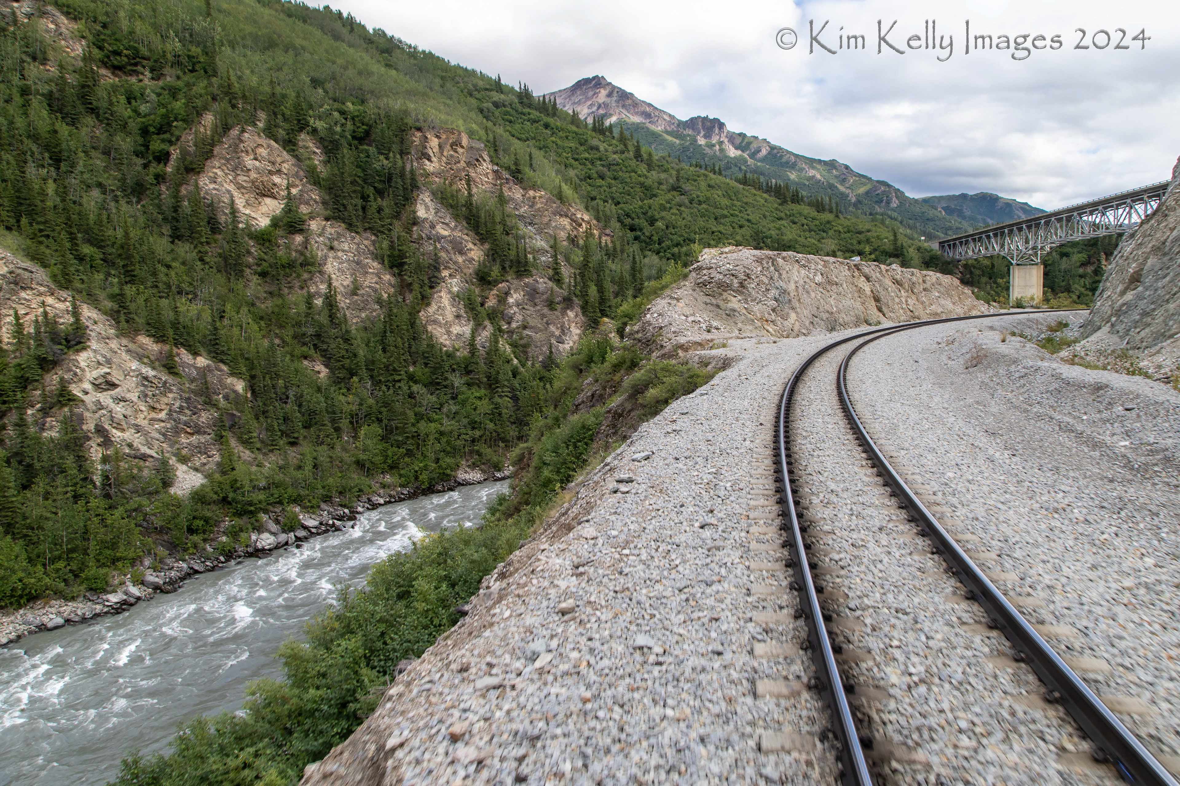 Rivers Rails and Mountain Ranges - Alaska
