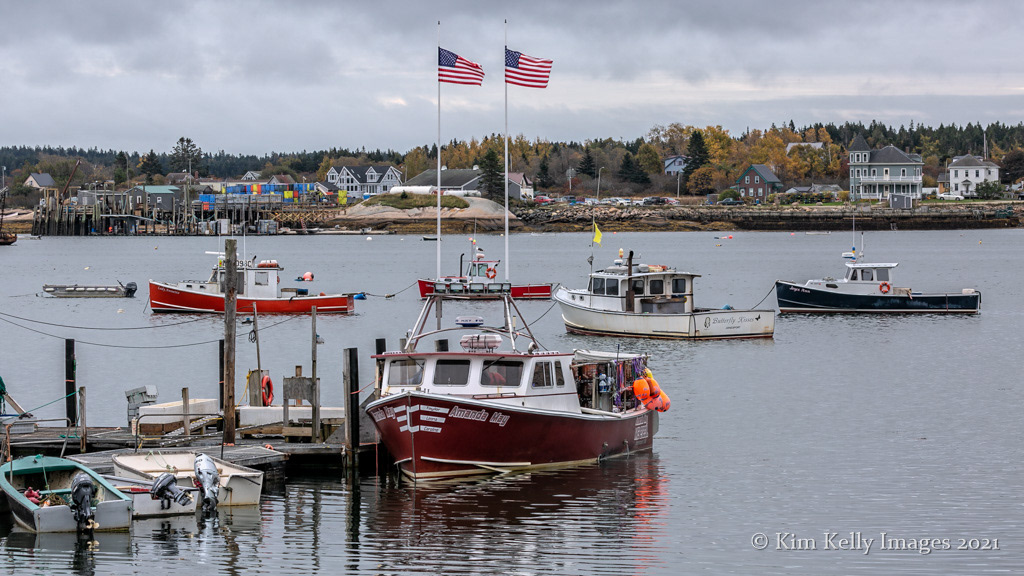 Coastal Fishing Village of West Jonesport