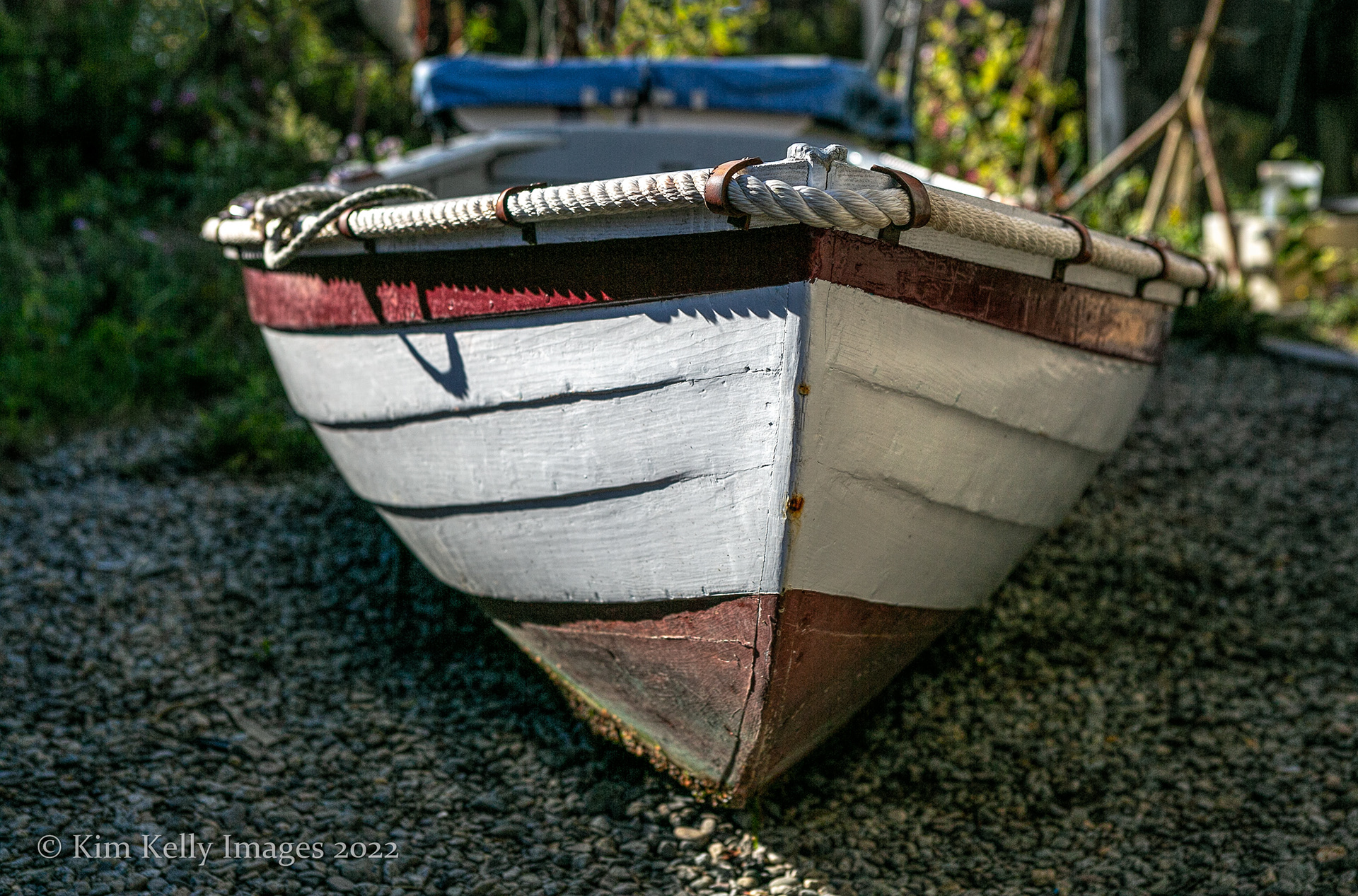 Refurbished Dinghy on North Haven Island