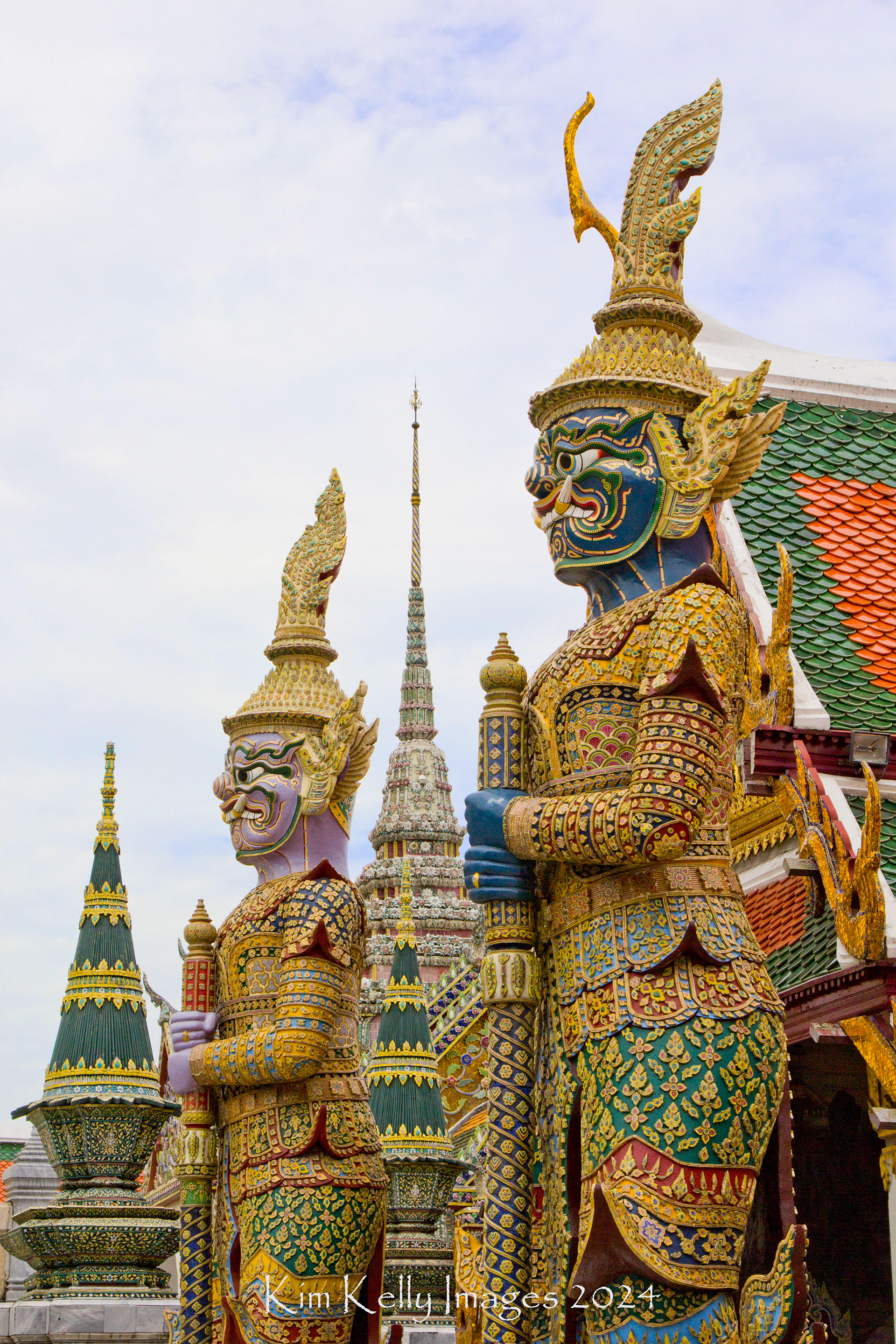Two Marumans Guarding a Temple - Thailand