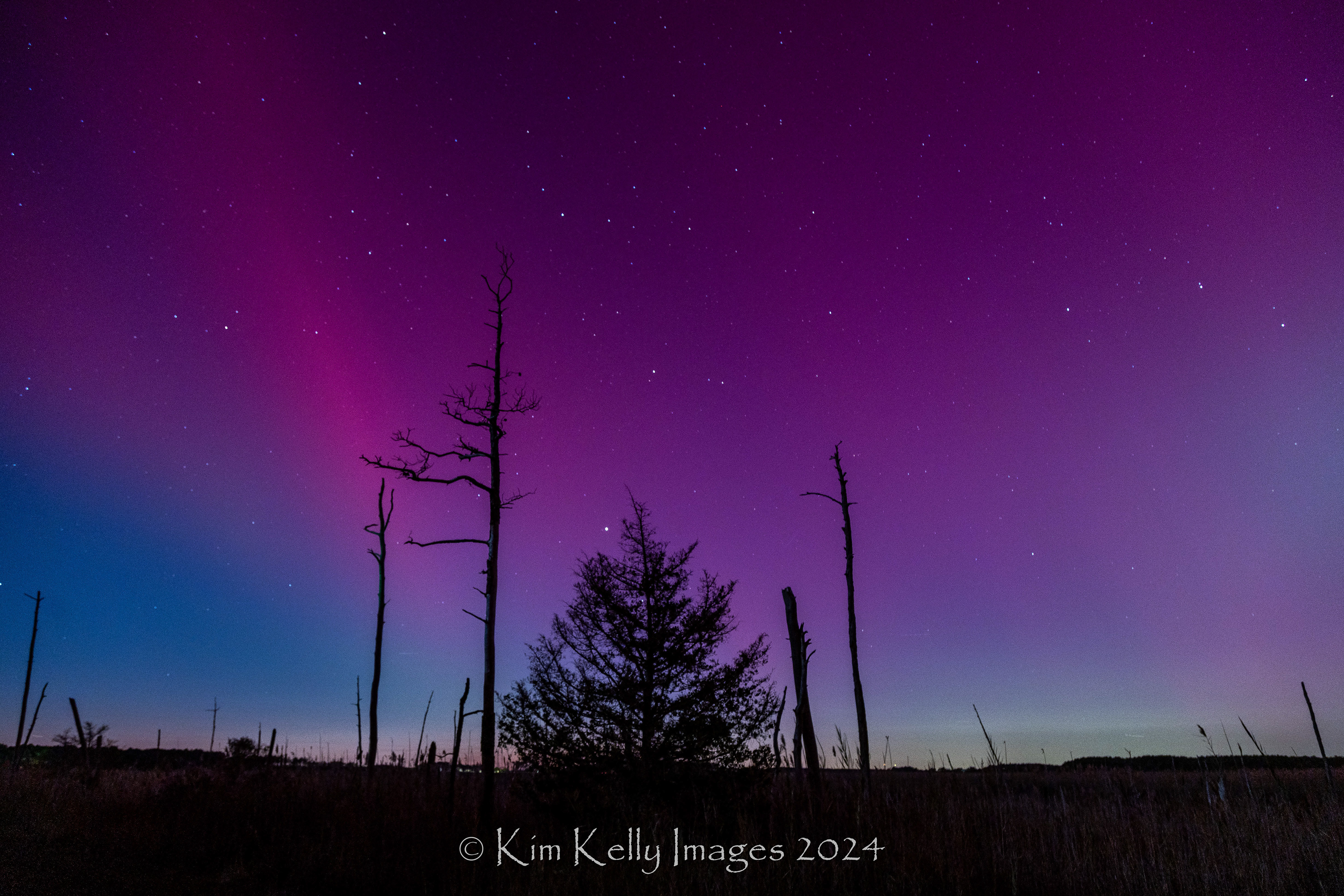 Northern Lights Touch Hoopers Island