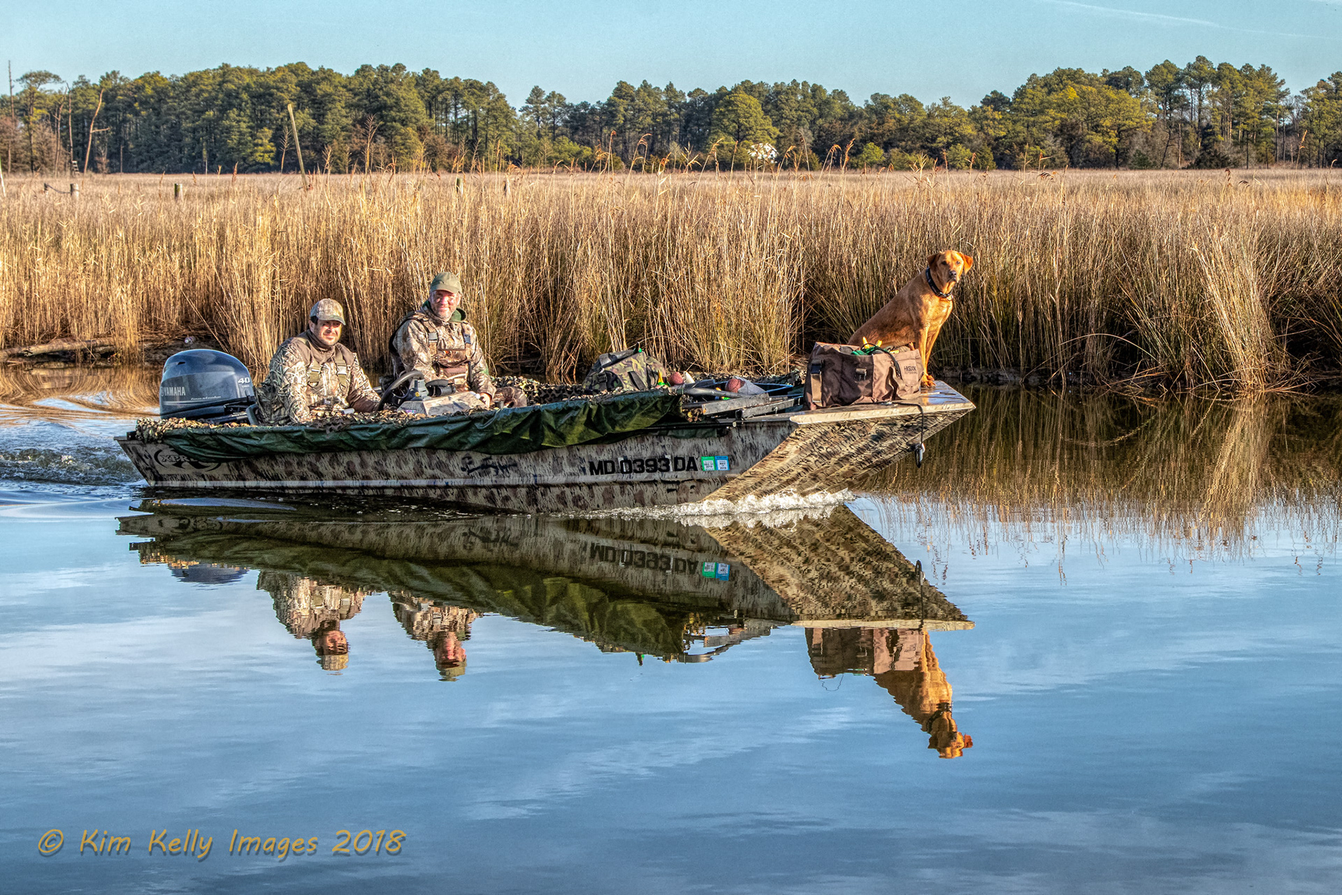 Two Hunters and Man's Best Friend