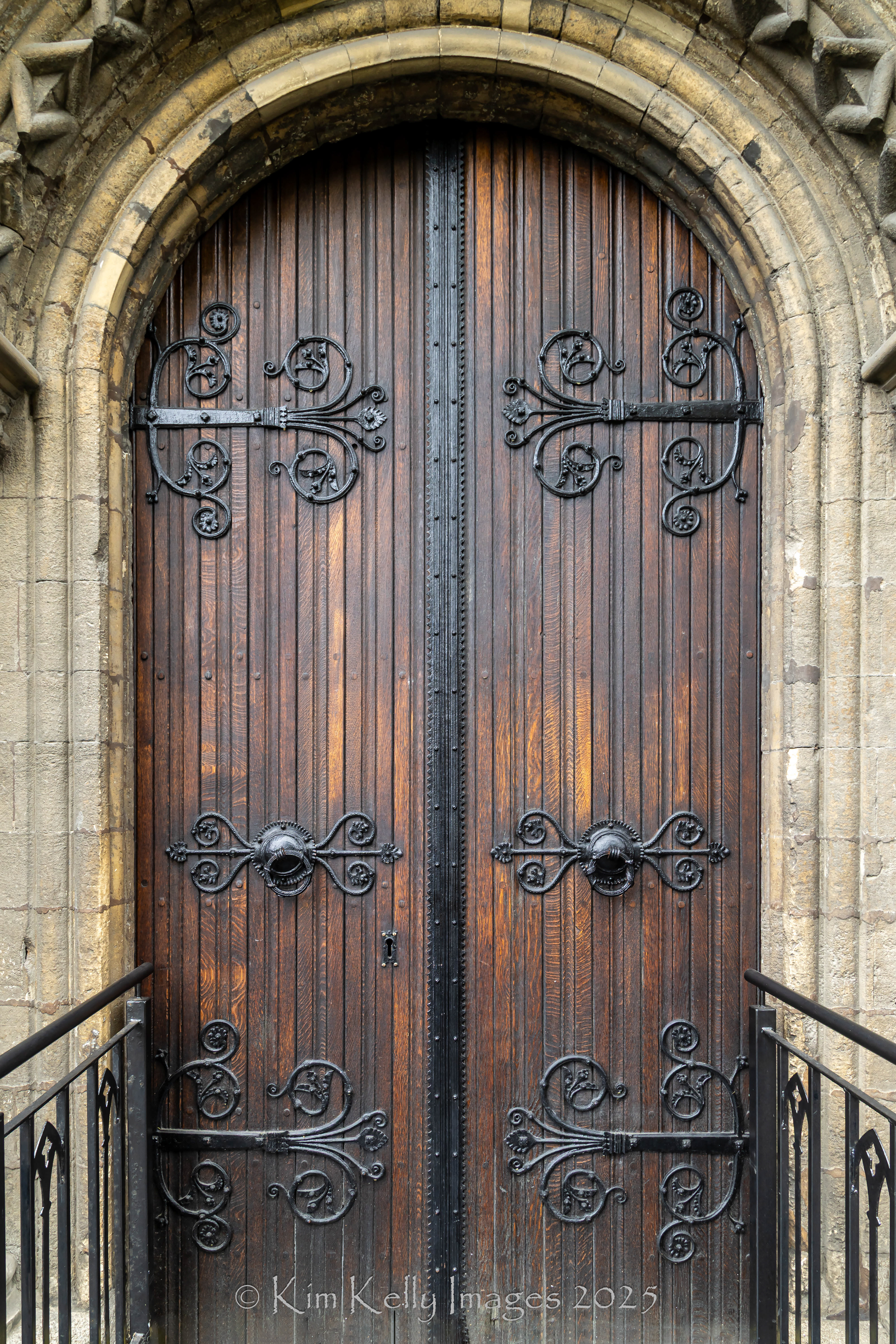 Wooden Door at Christ Church Dublin