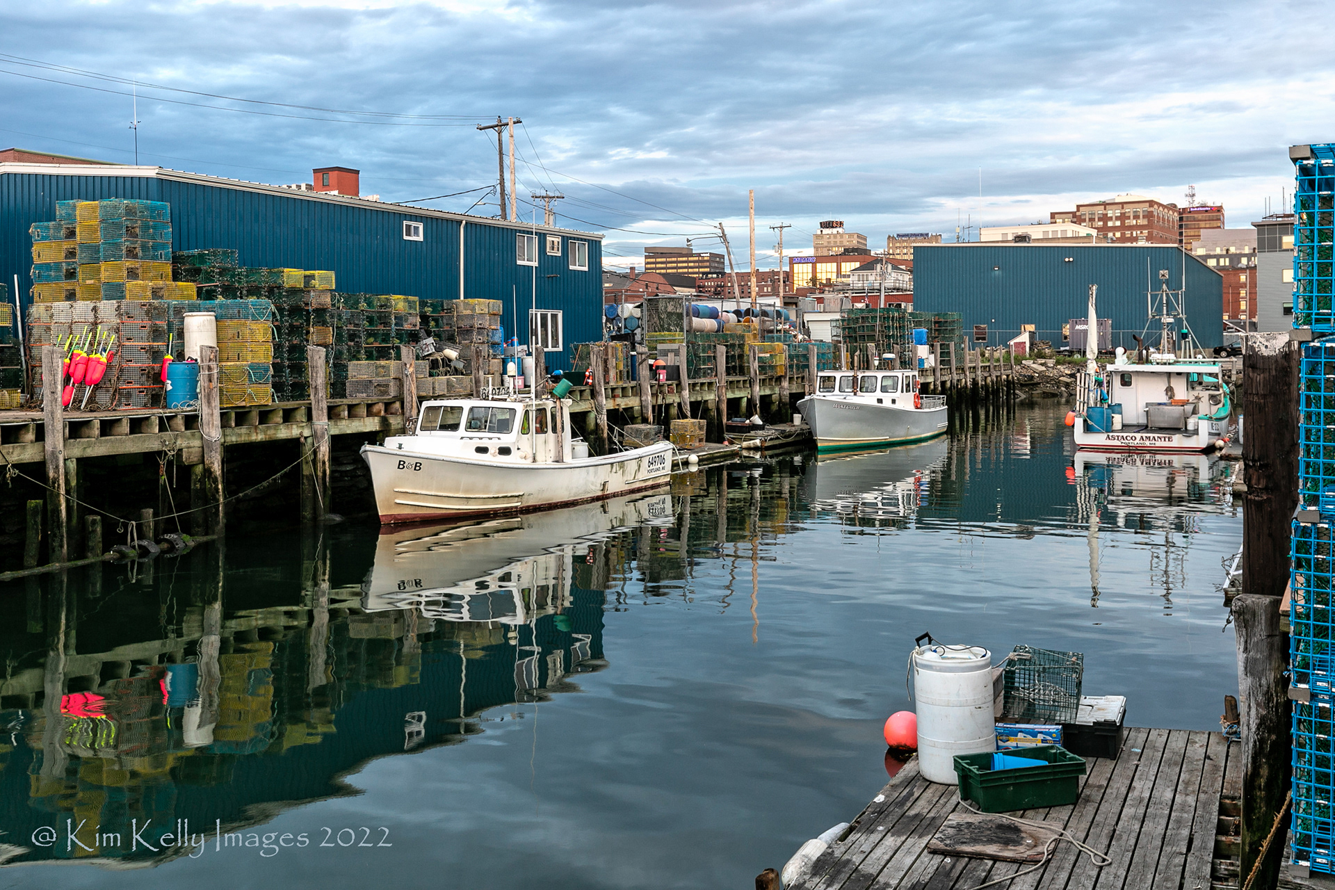 Fishing Fleet at Portland Harbor
