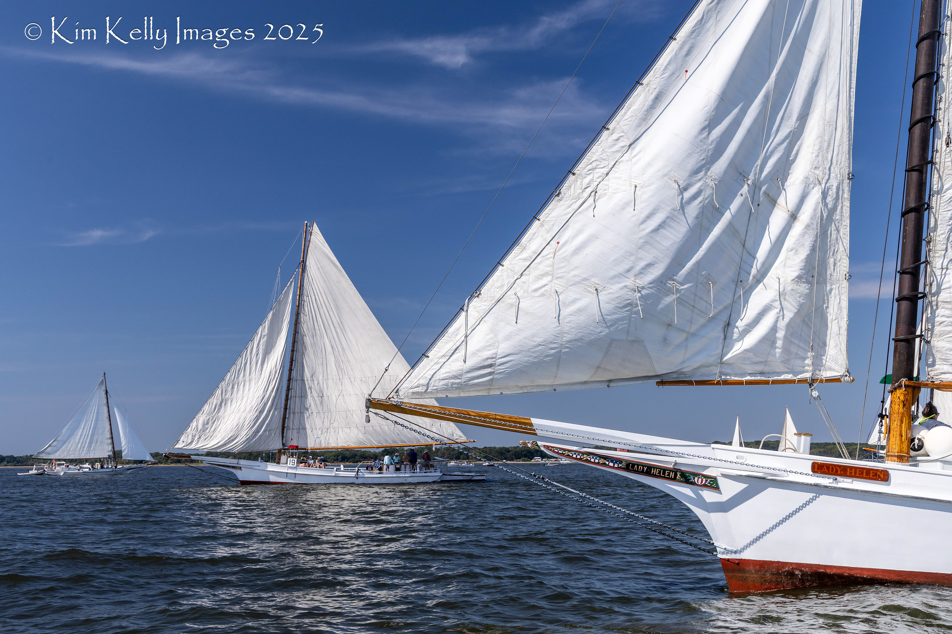 Skipjacks Lady Helen and Rosie Parks