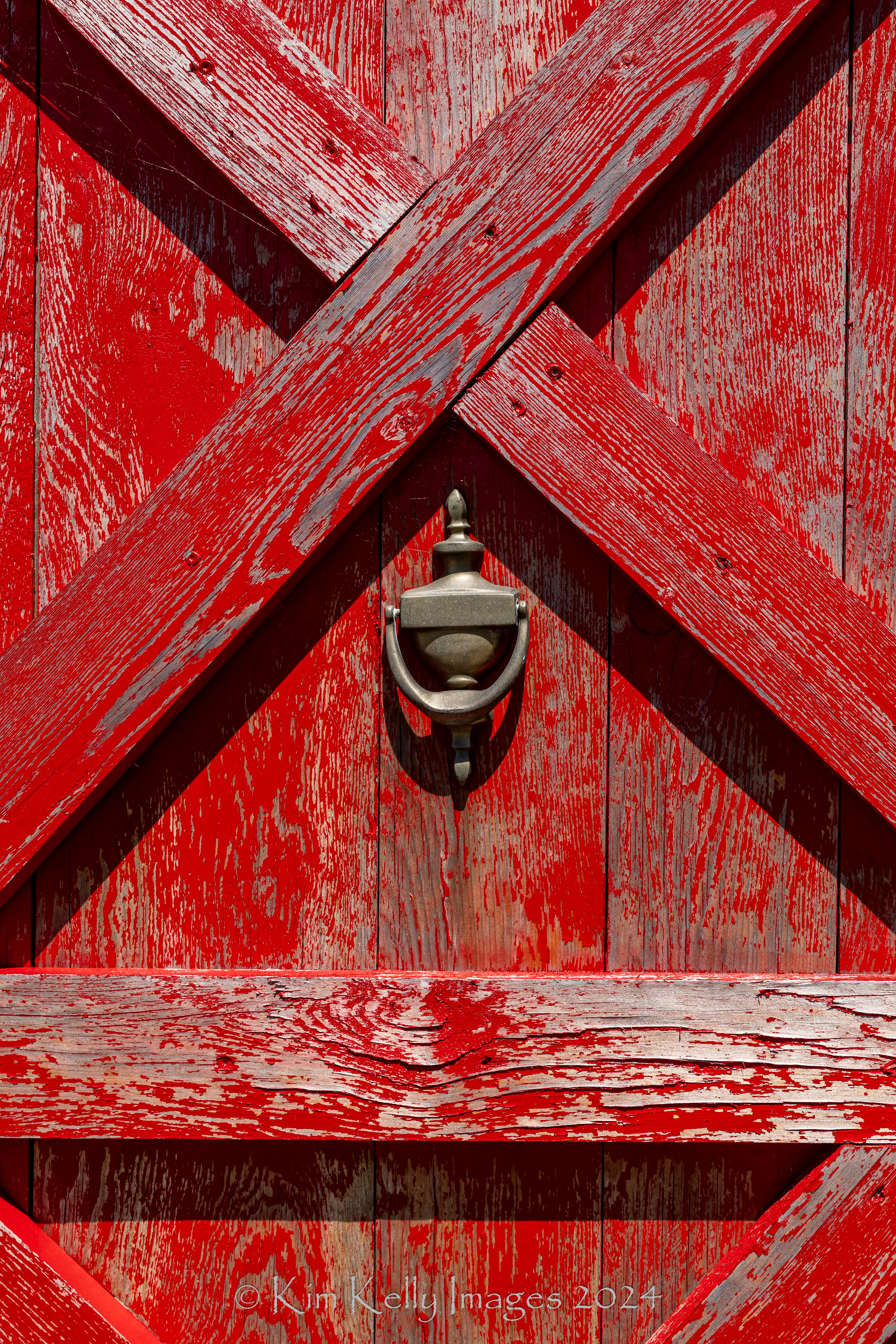 Knocker on a Red Door Smith Island