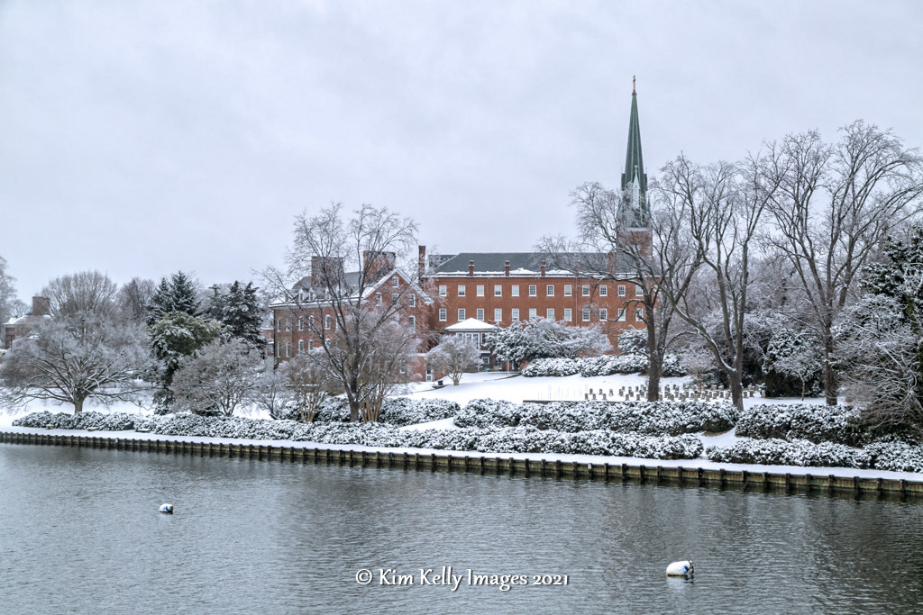 St. Mary's Annapolis Blanketed in Snow