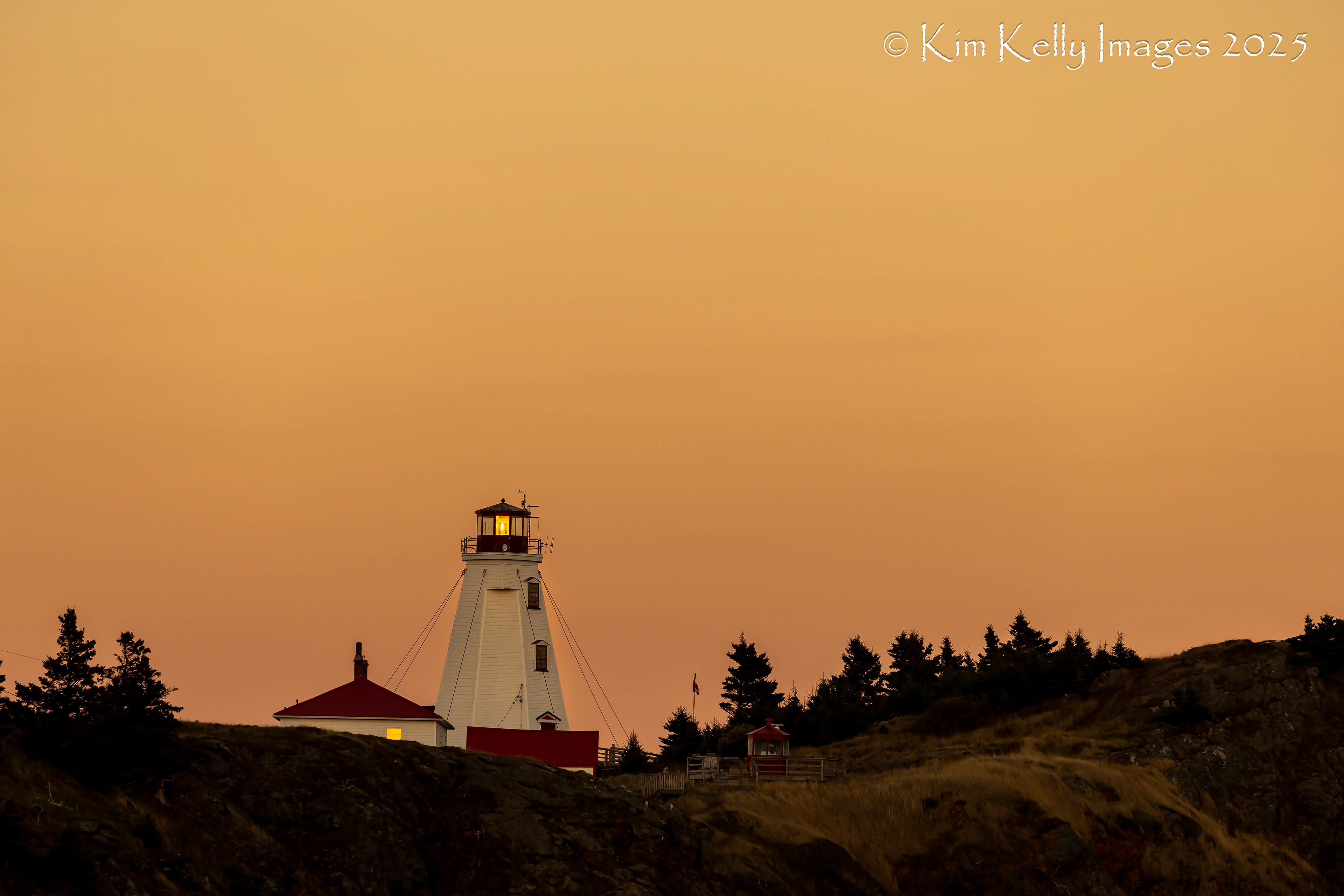 Swallowtail Lighthouse in Early Light