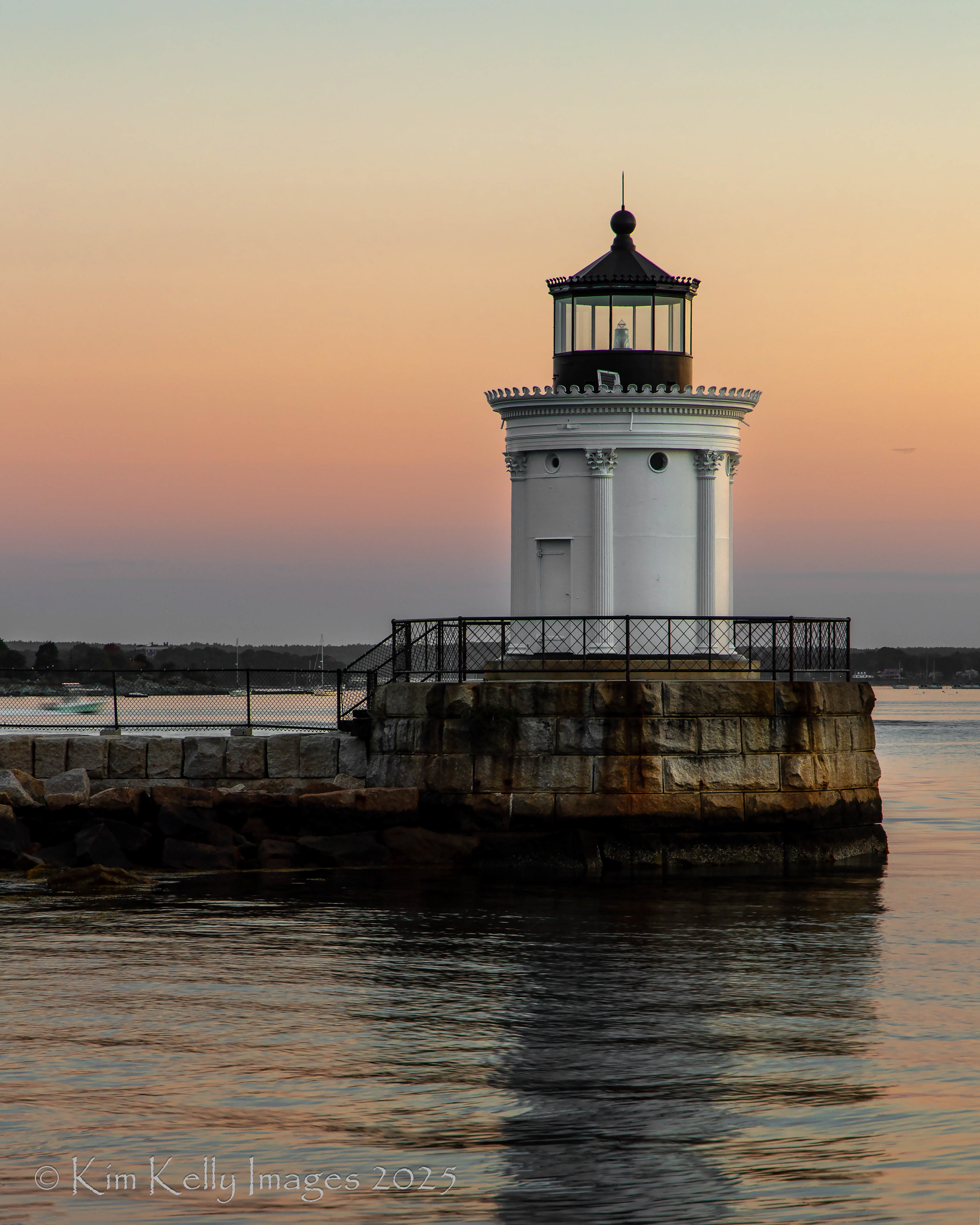 Morning Pastels at the Bug Light Portland