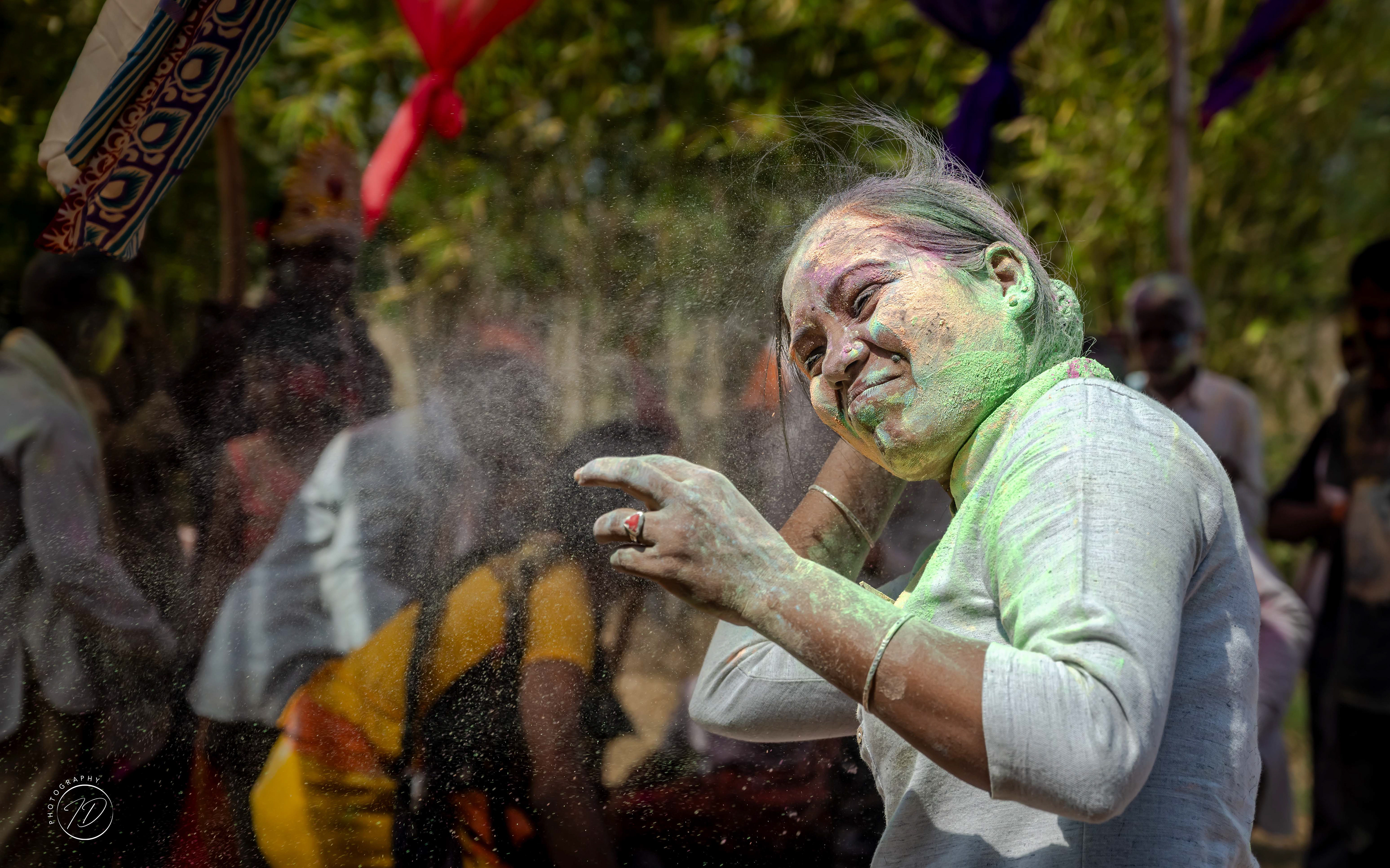 Celebrating holi culture