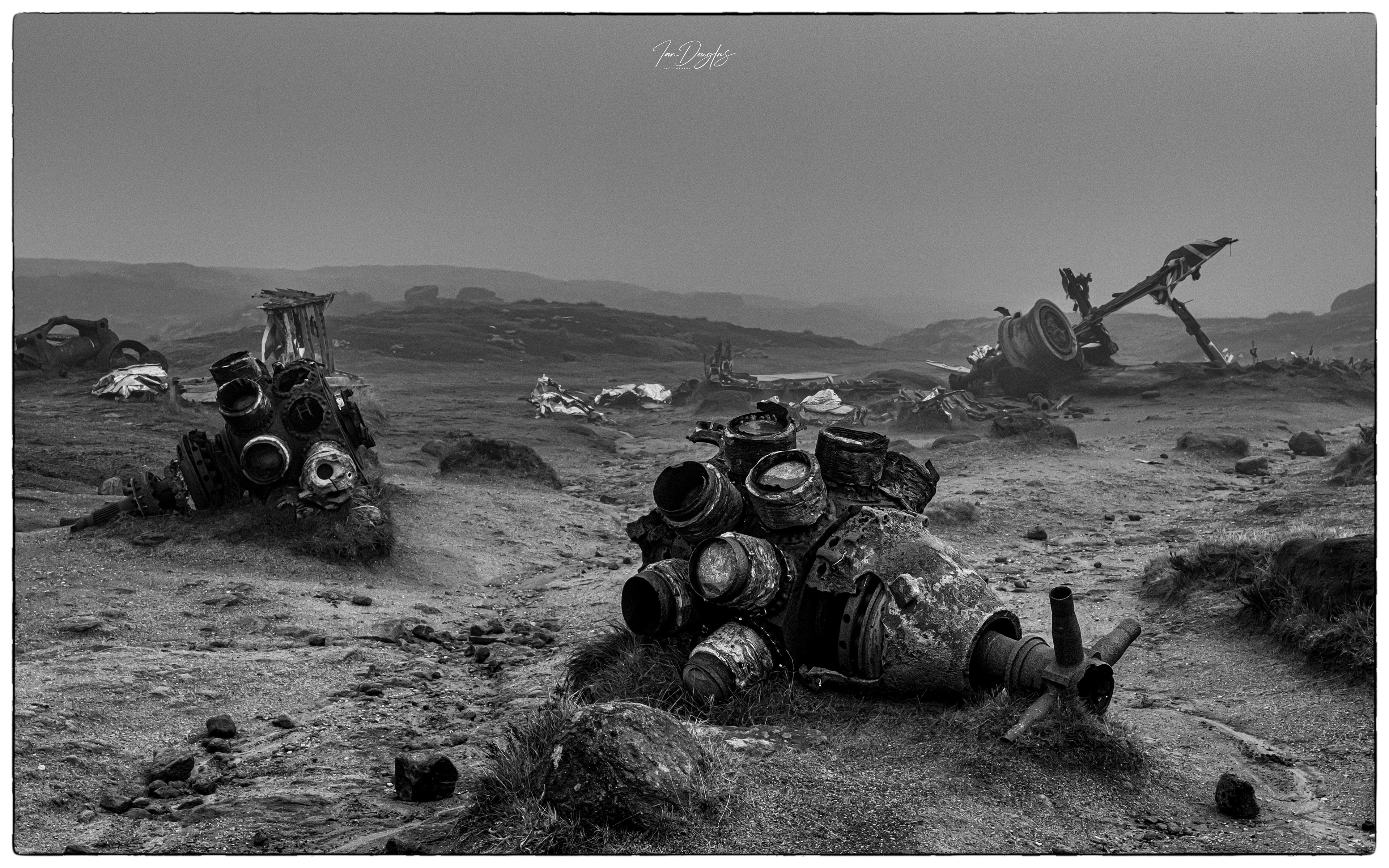 Superfortress Crash Scene