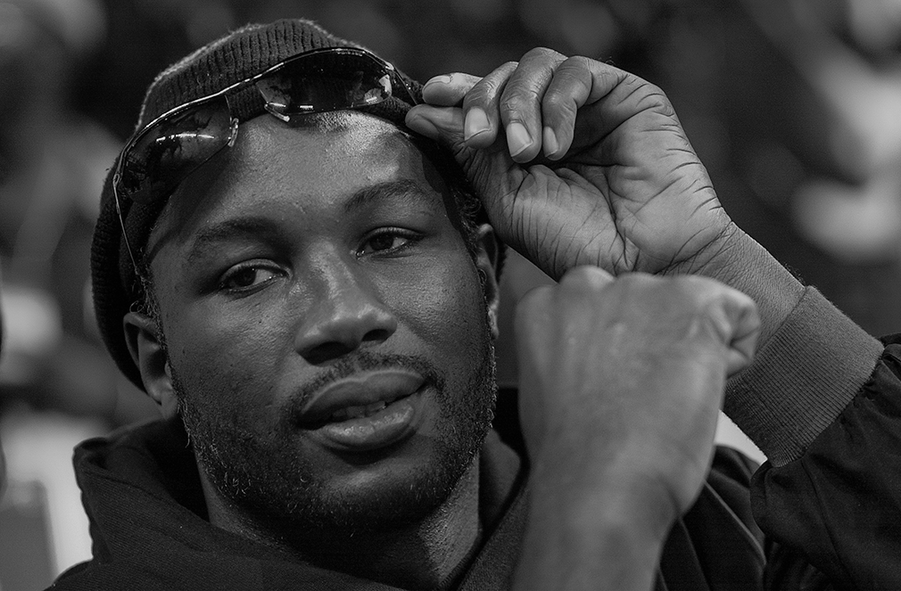 Los Angeles, Ca;. June 2003. World Heavyweight Champion Lennox Lewis after defeating Uktaine's Vitali Klitschko.