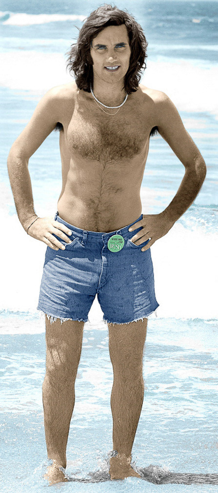Hermosa Beach, California. May 1976. George Best the former Manchester United winger now playing for the LA Aztecs.