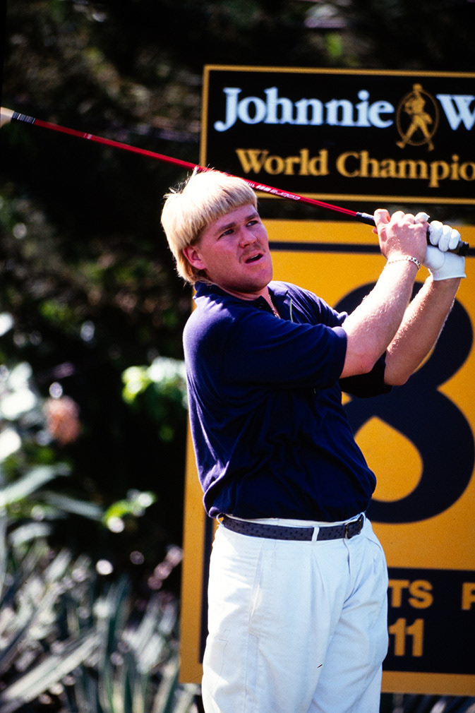 Golfer John Daly, Tryall GC, Jamaica 1995