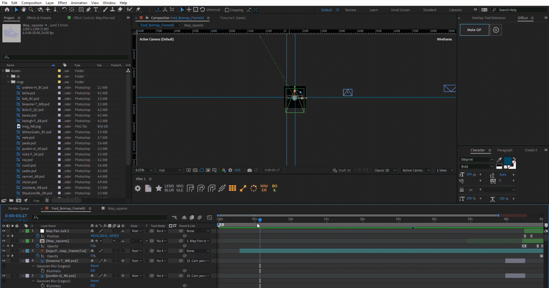 Working process