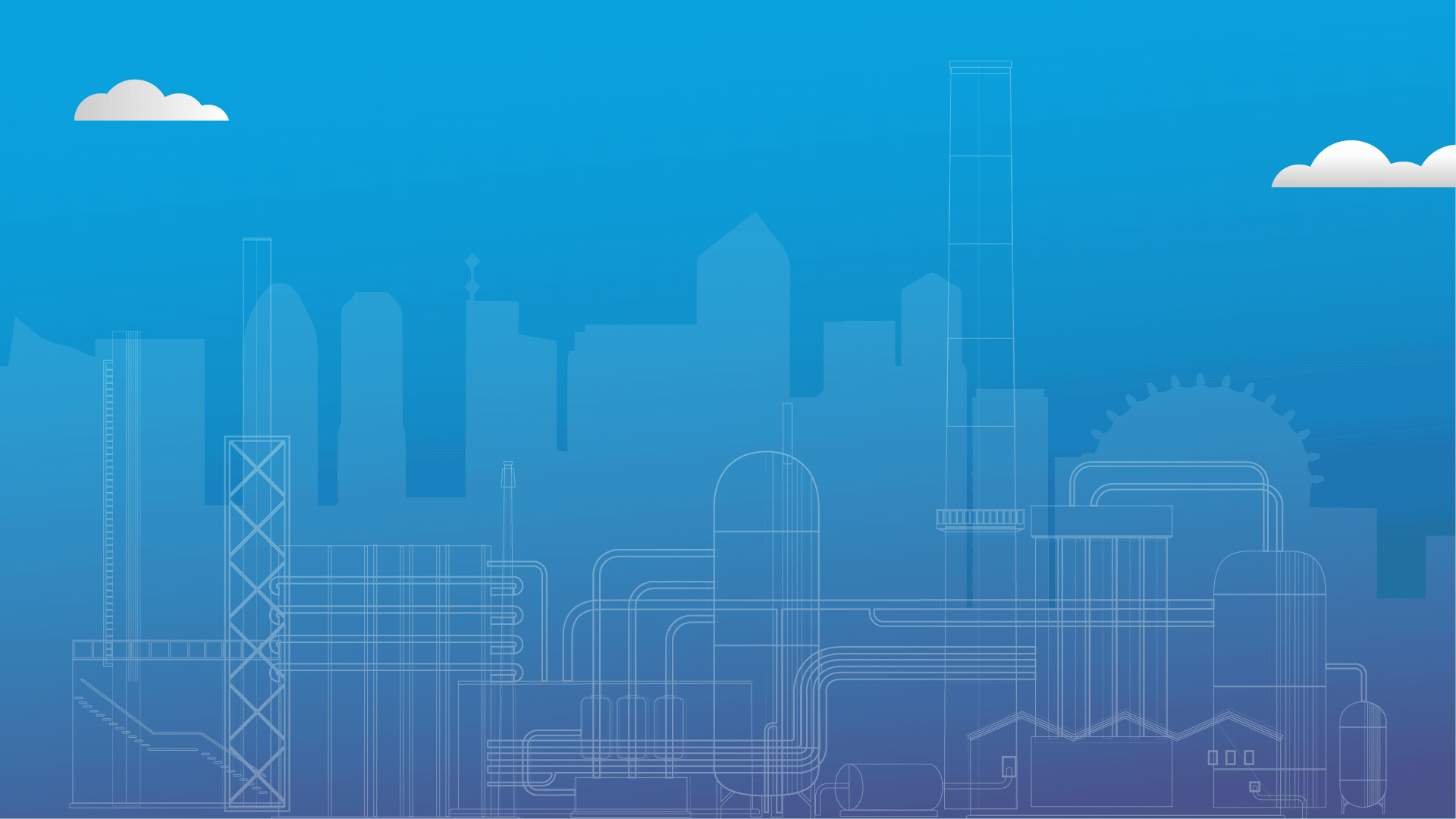 This is the Refinery of the future gifs I designed and animated.
