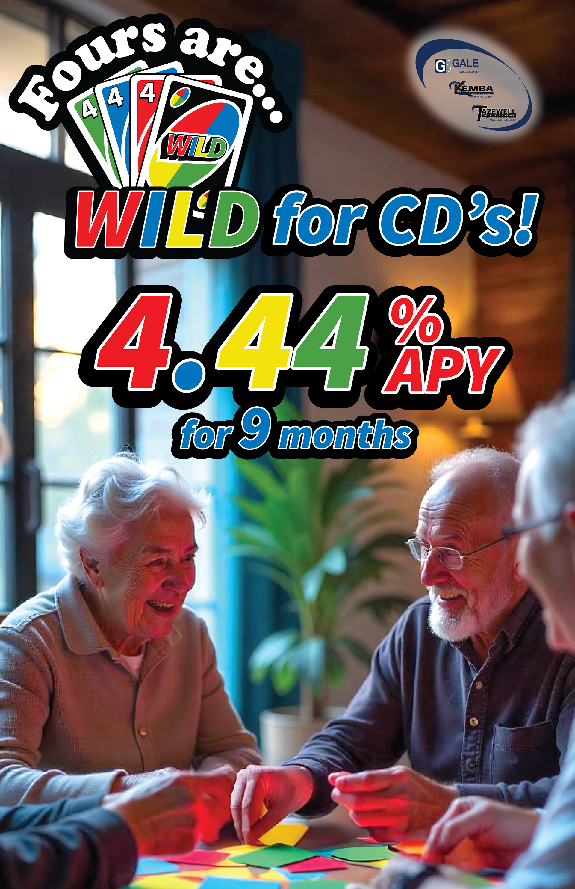 Advertisement for Gale Credit Union