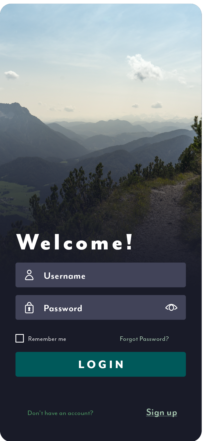 Log In Page